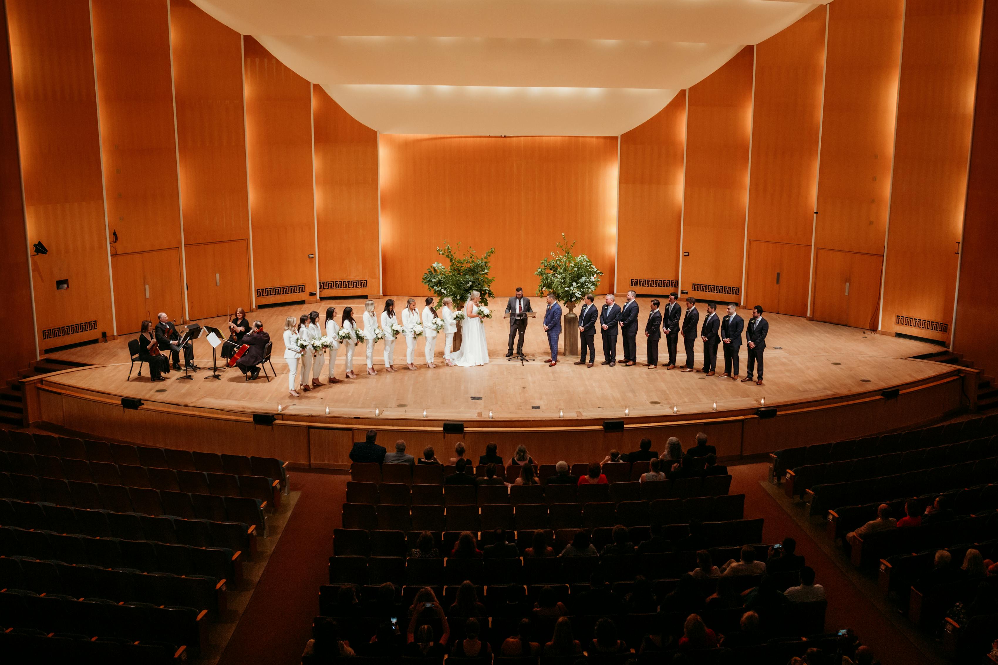 auditorium wedding