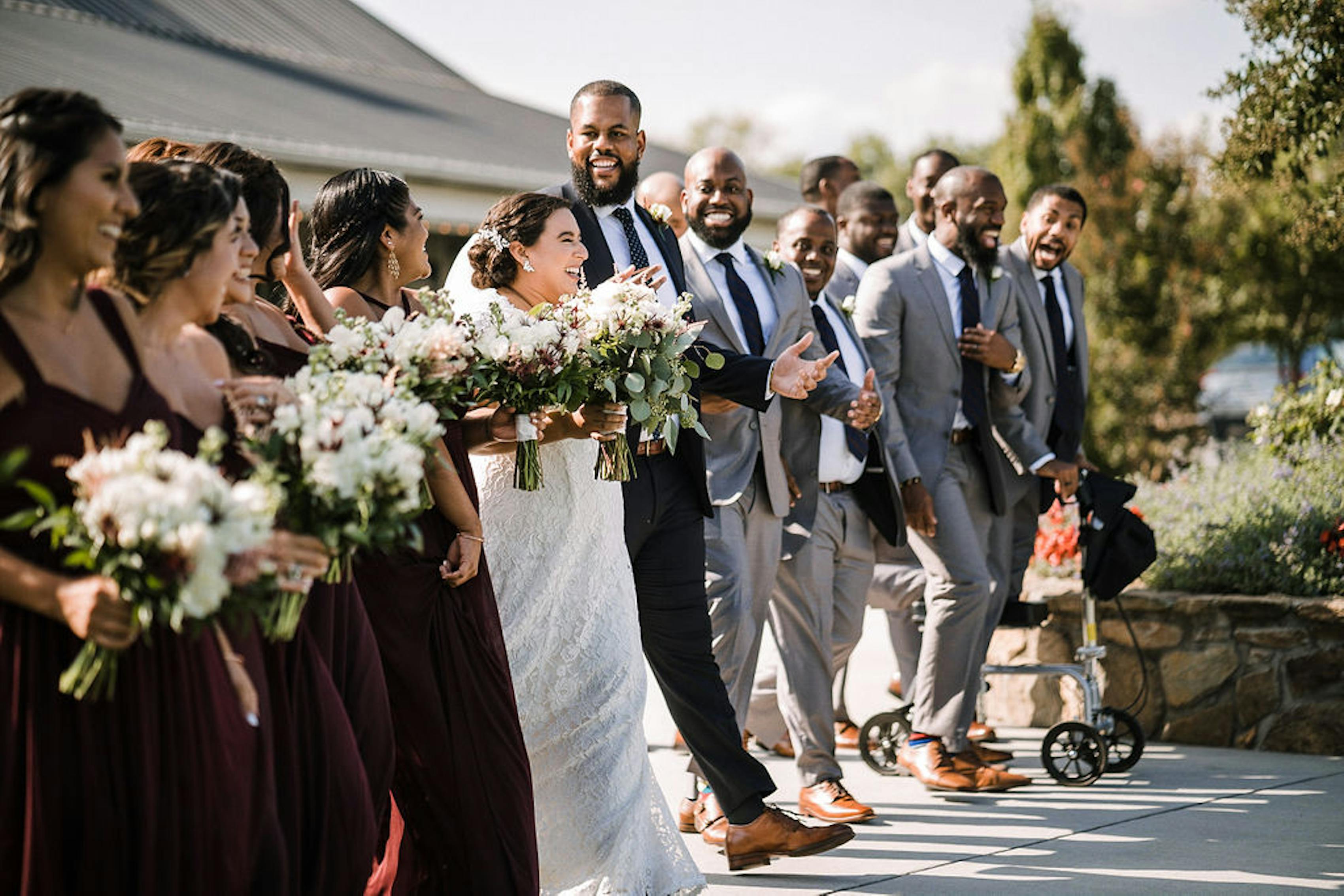 the groomsman suit real weddings
