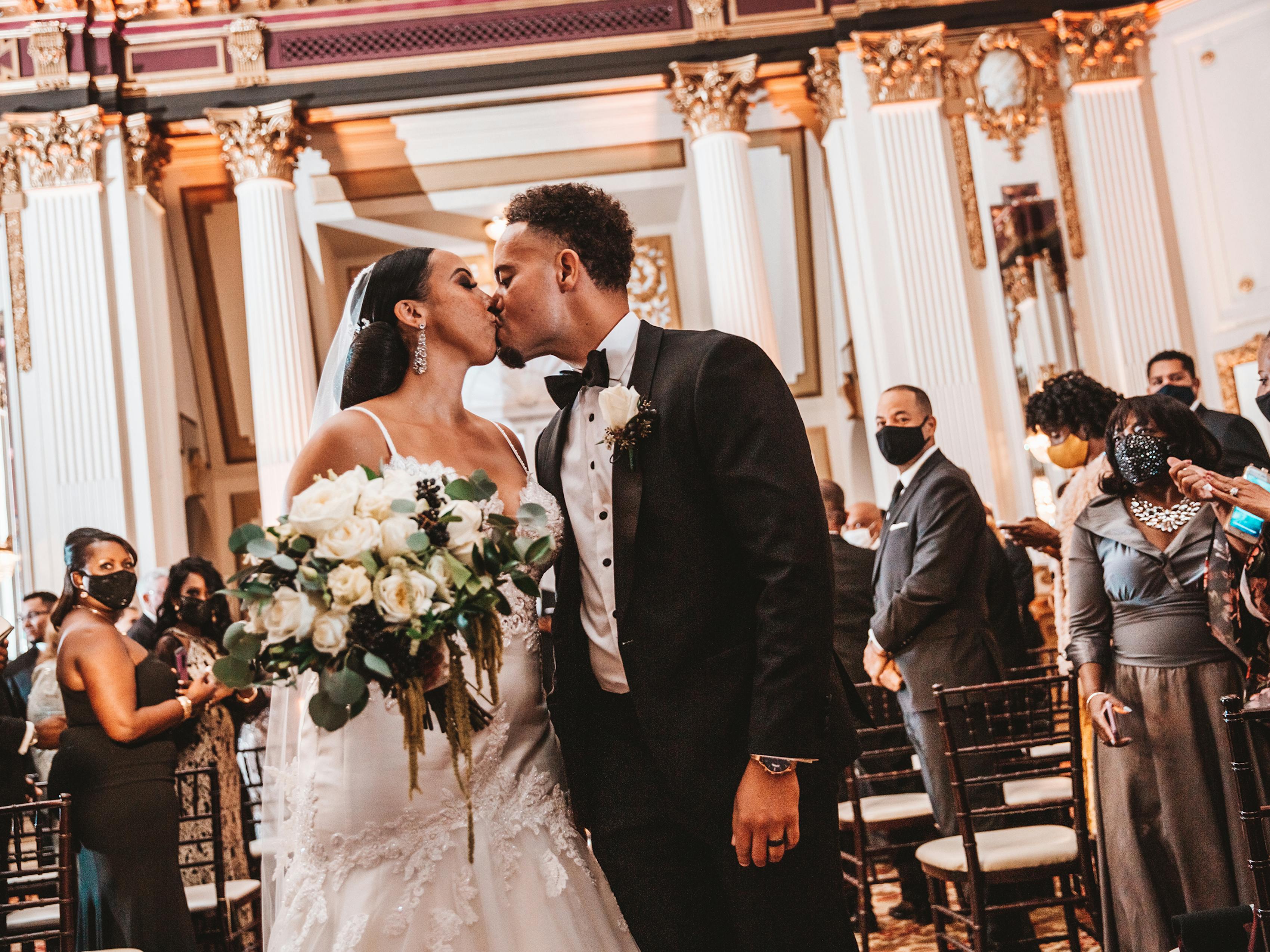 black tie wedding