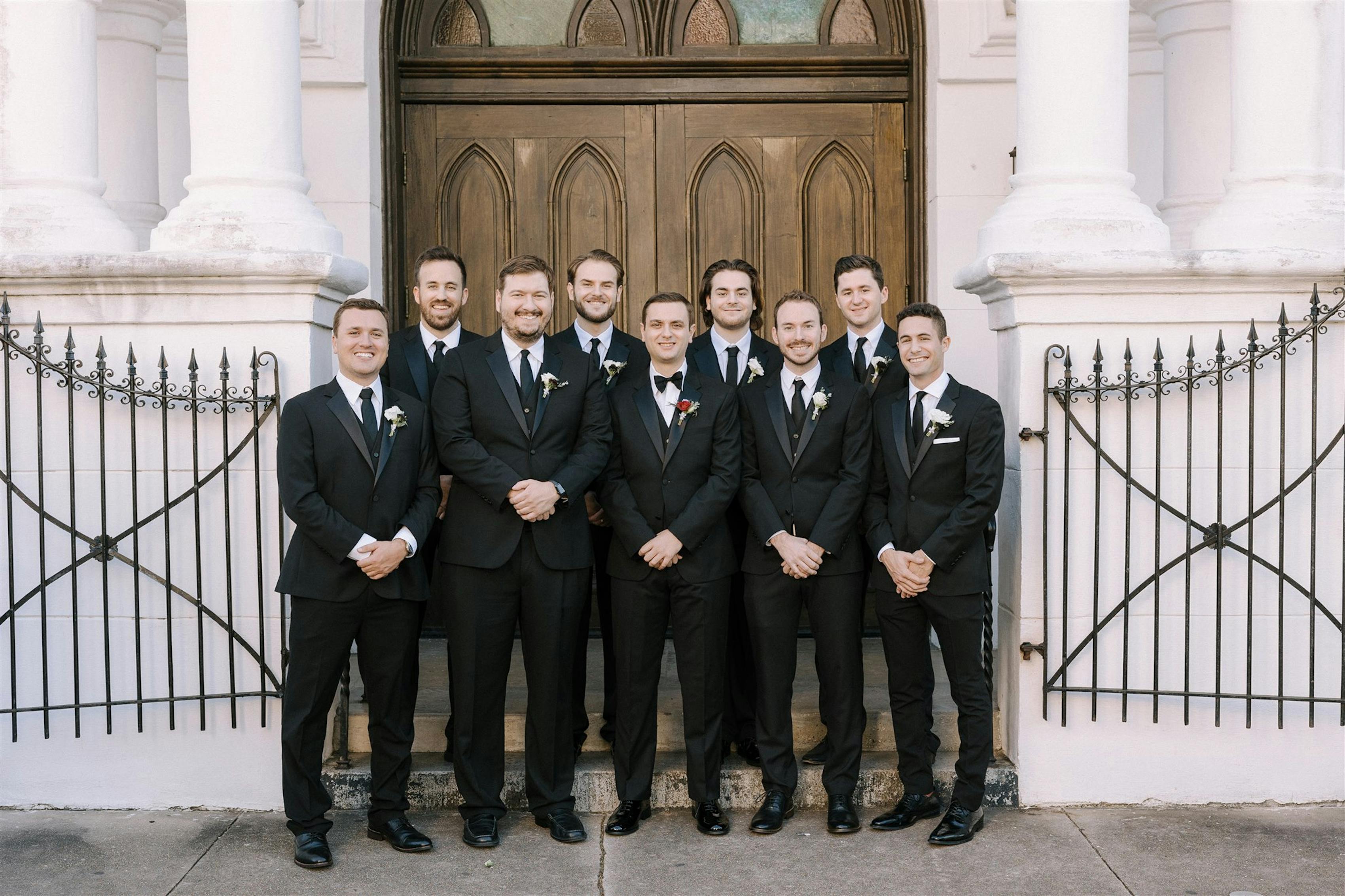 black tie wedding