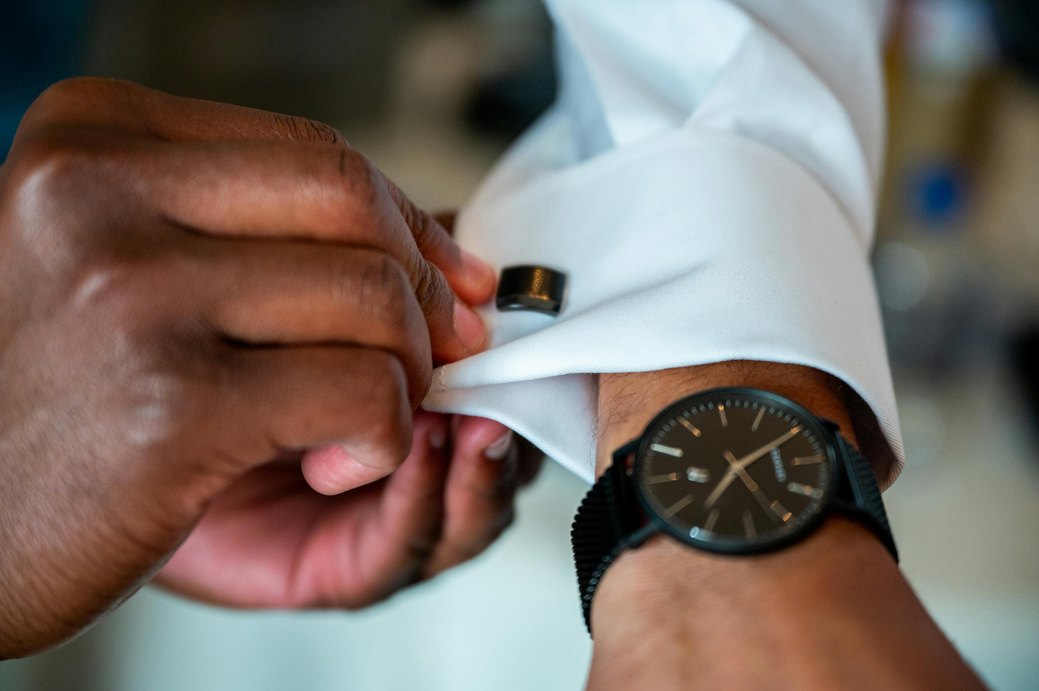 tuxedo cufflinks