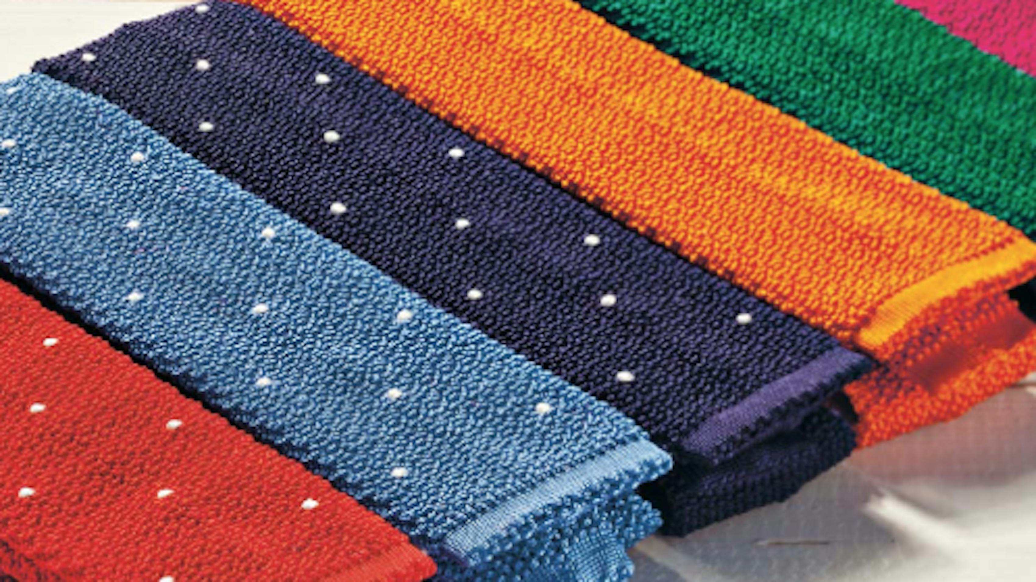 how to wear knit ties with your wedding attire for men