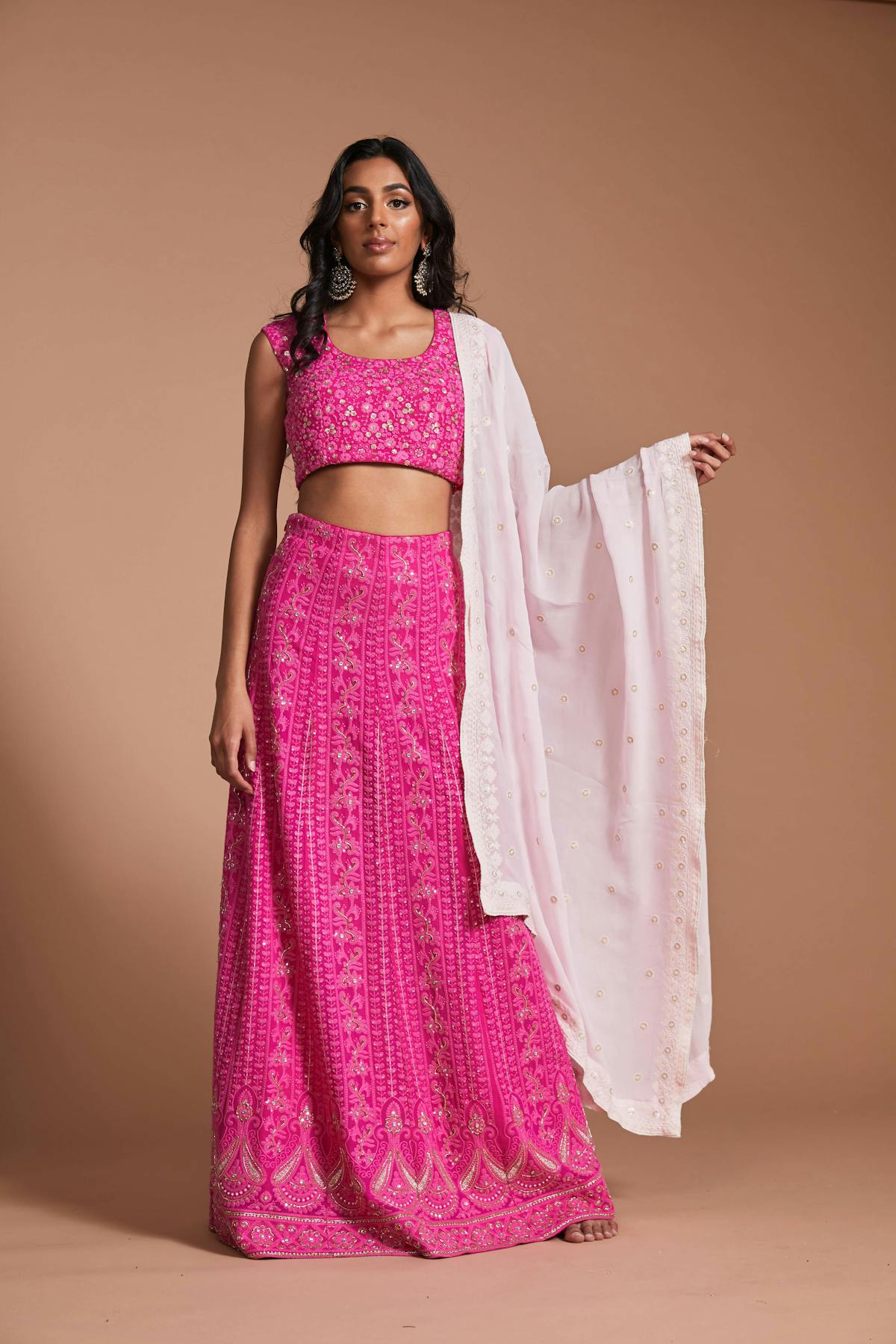 colorful attire to wear to a south asian wedding