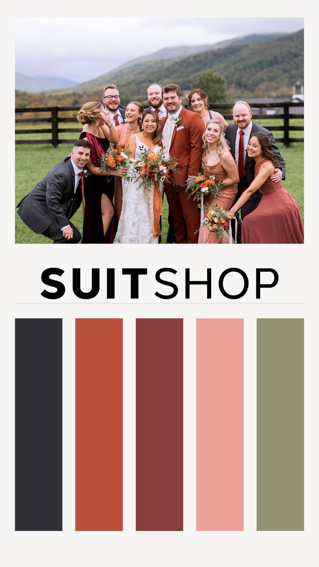 Fall 2022 Wedding Color Palettes