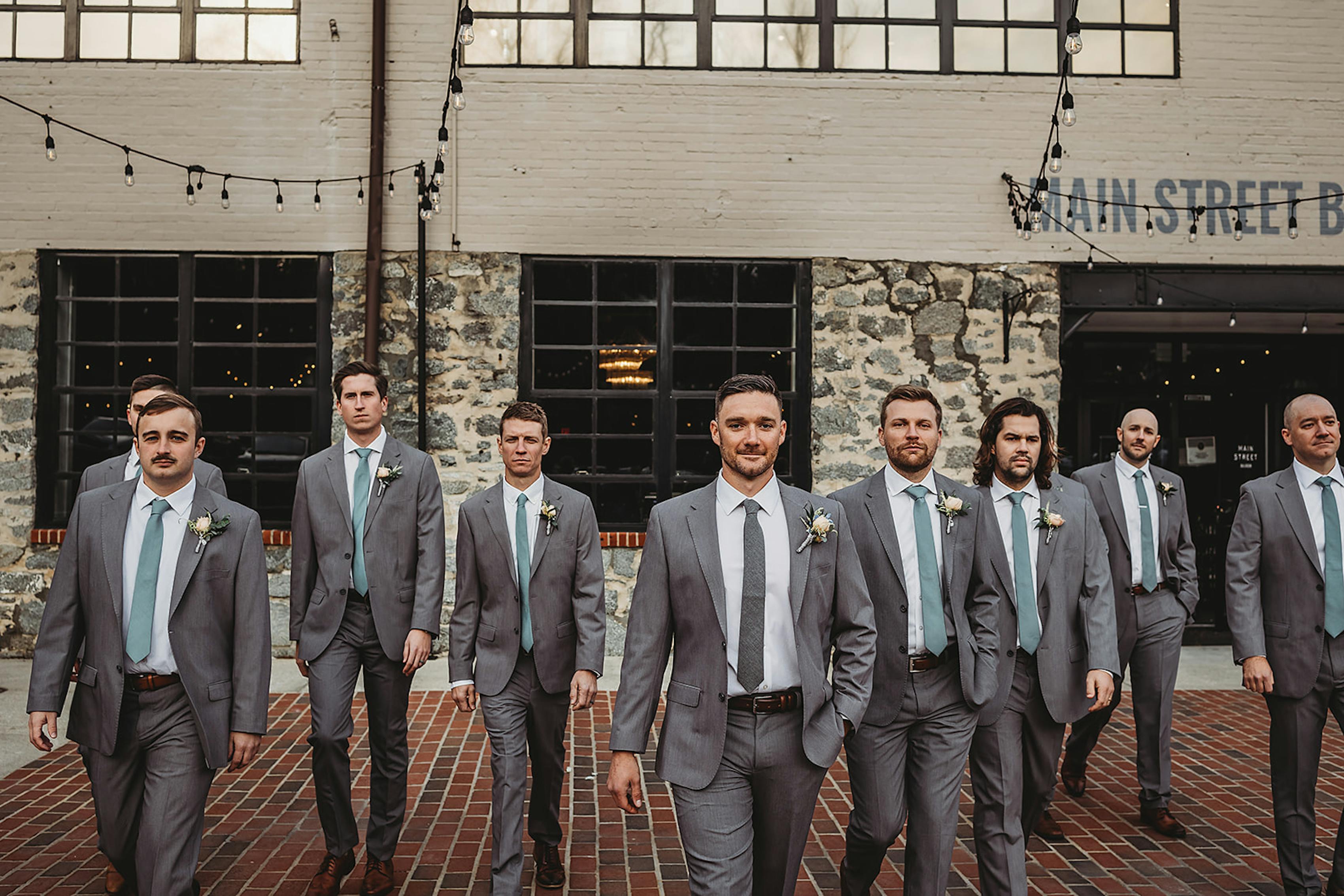 grey suits for weddings