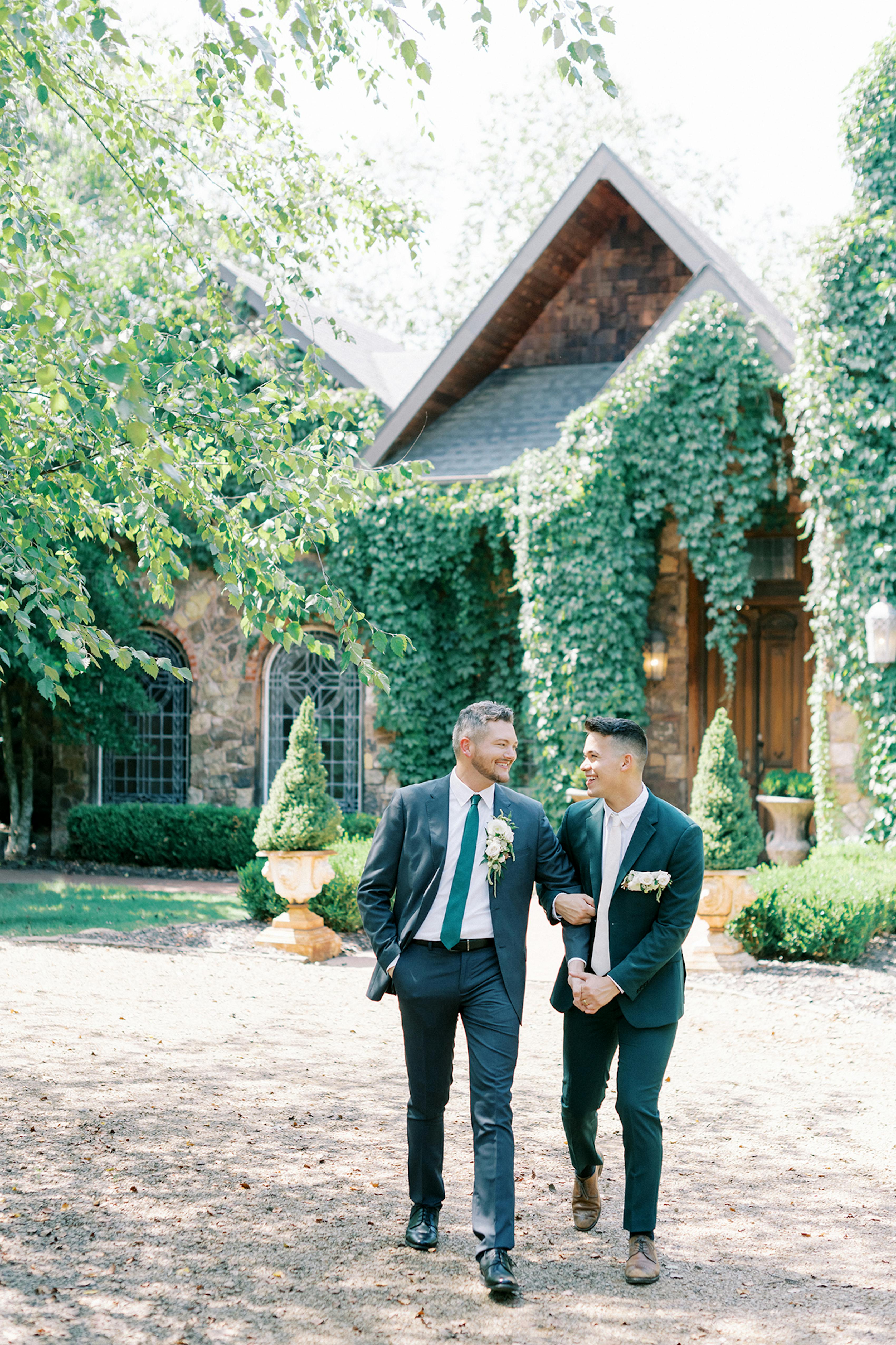classic groom looks for spring weddings