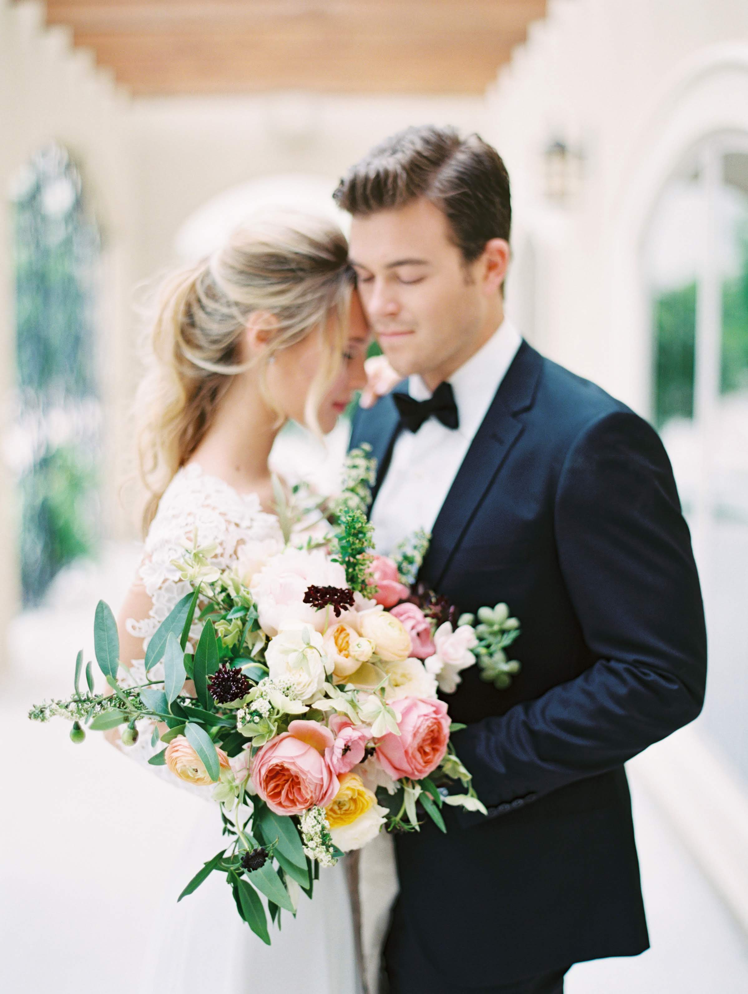 wedding tuxedo in ruffled blog