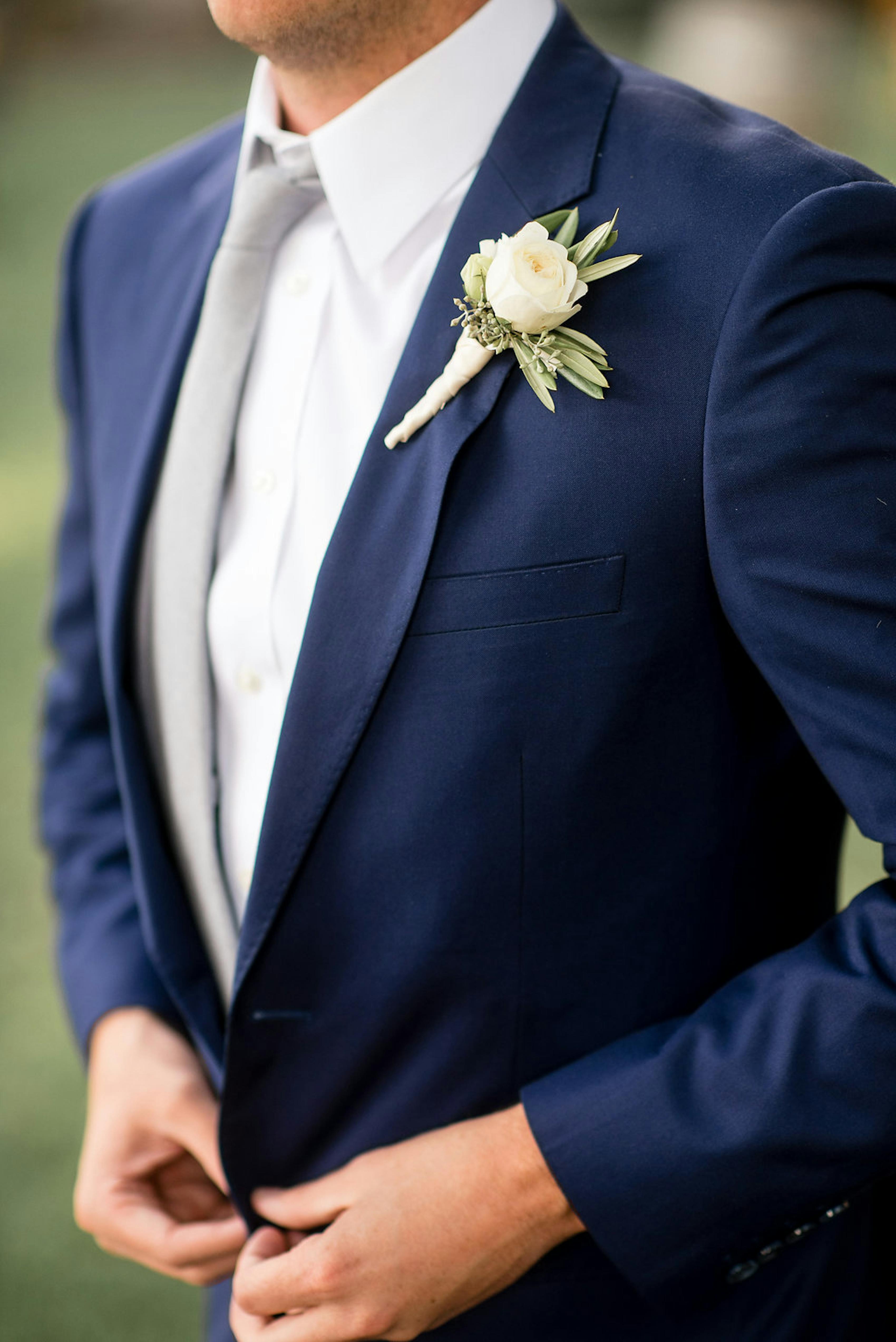 Brilliant Blue Groomsmen Suits