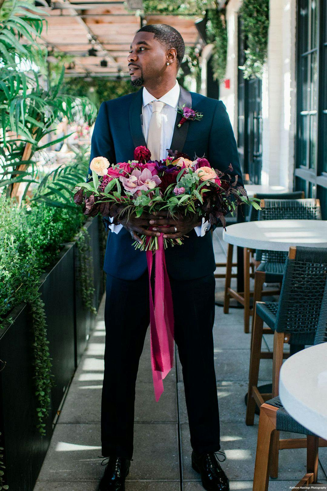 purple wedding colors