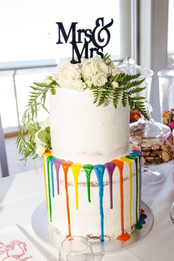 gay wedding cake ideas