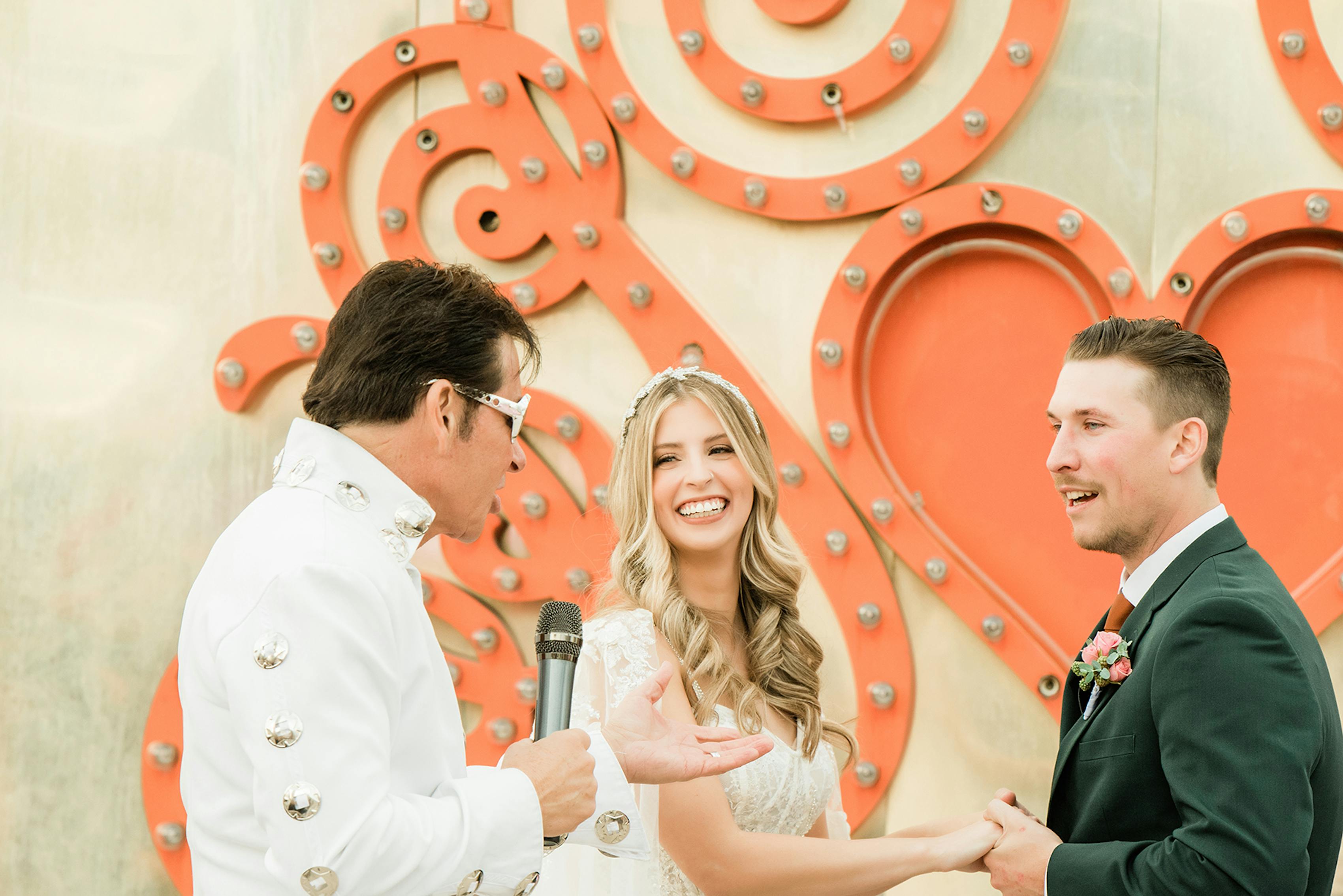 Las Vegas wedding attire