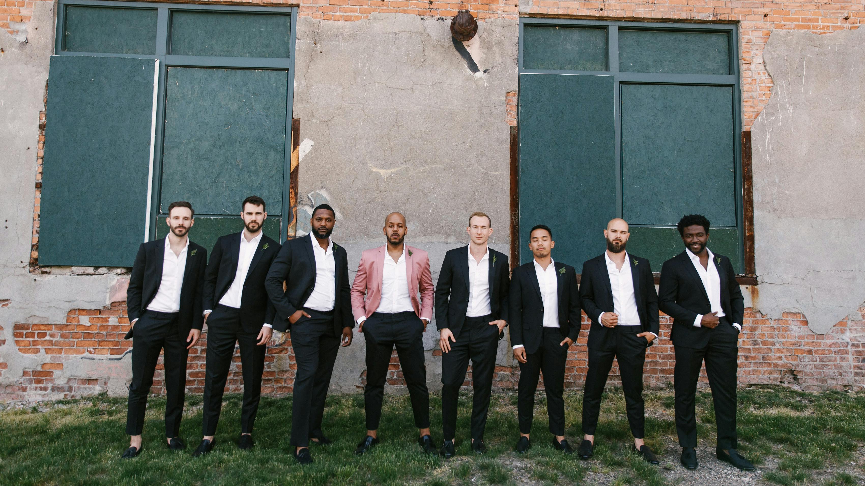 men's slim dress pants