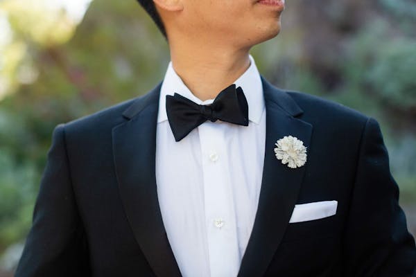 Tips for wearing a pocket square with your wedding suit or tuxedo