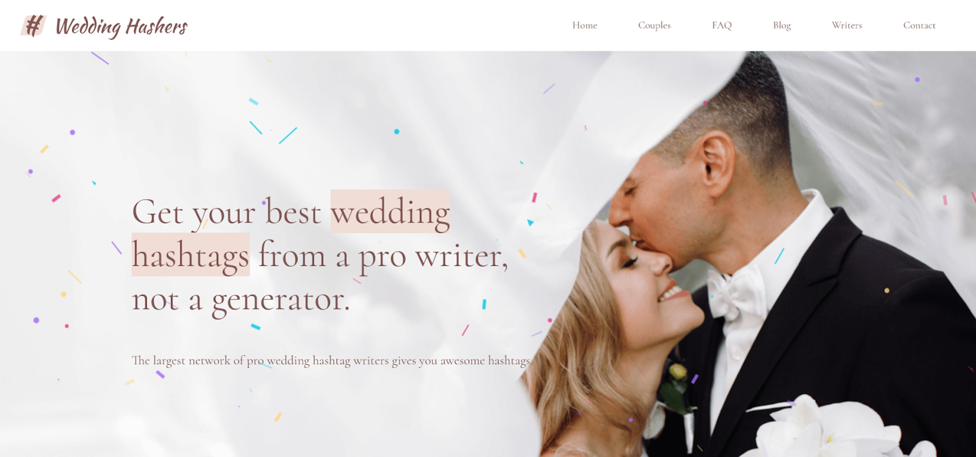 wedding hashtags