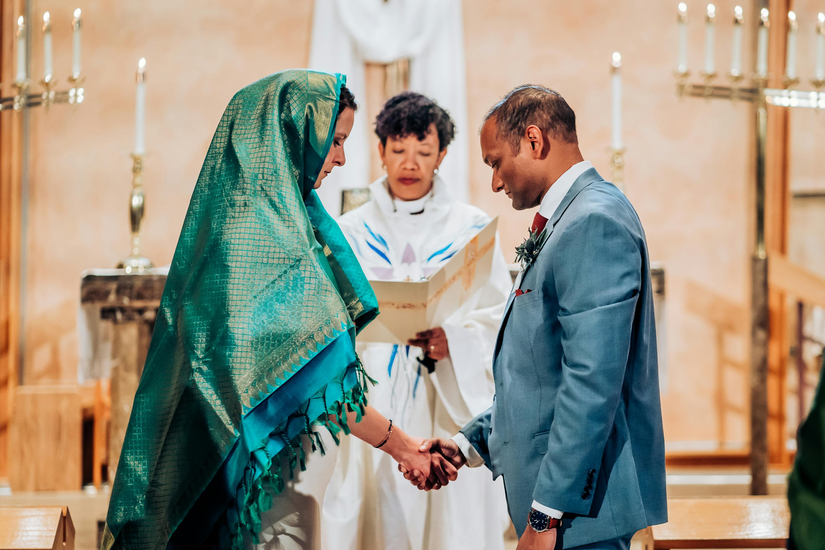 traditional wedding attire
