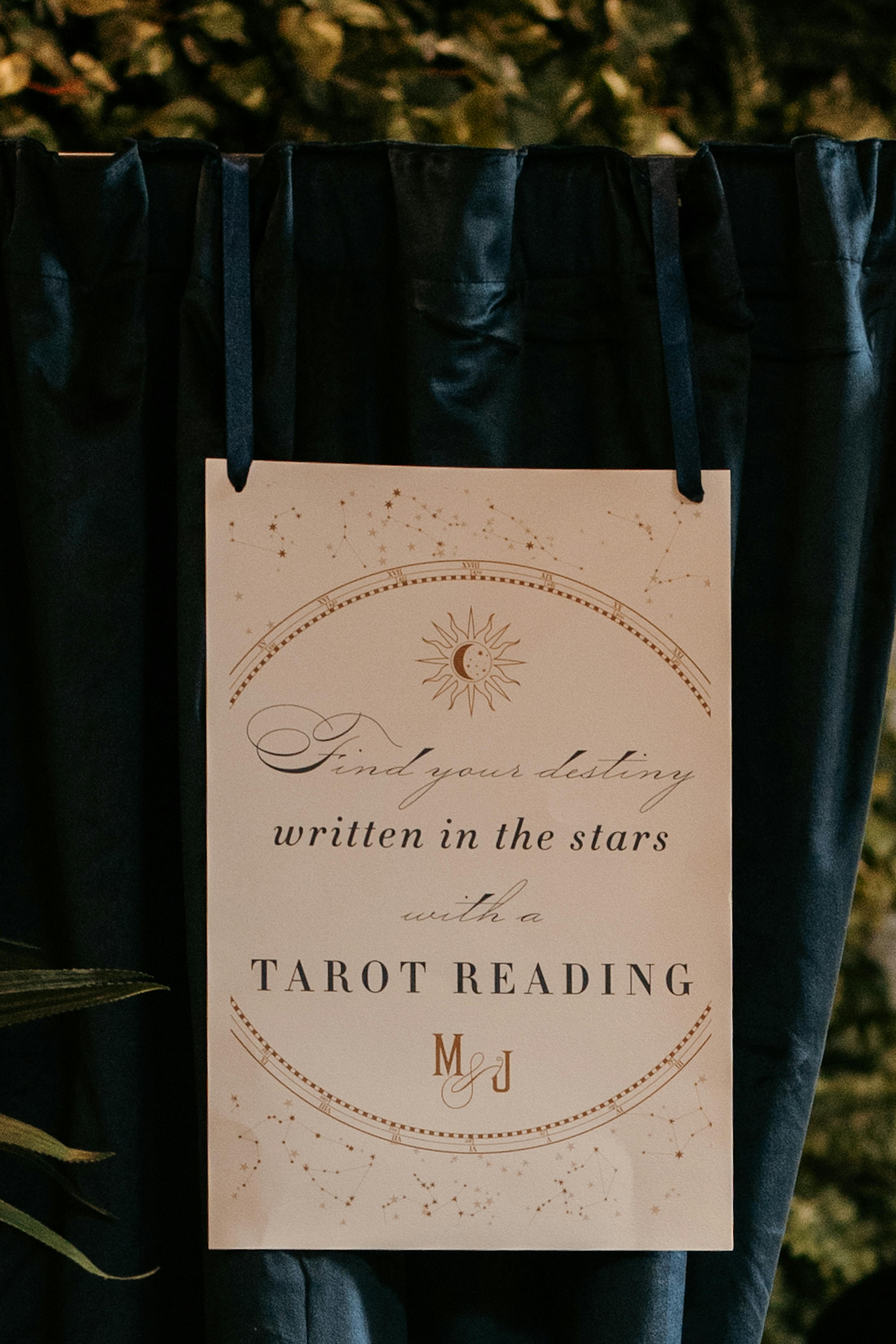 tarot readings at weddings