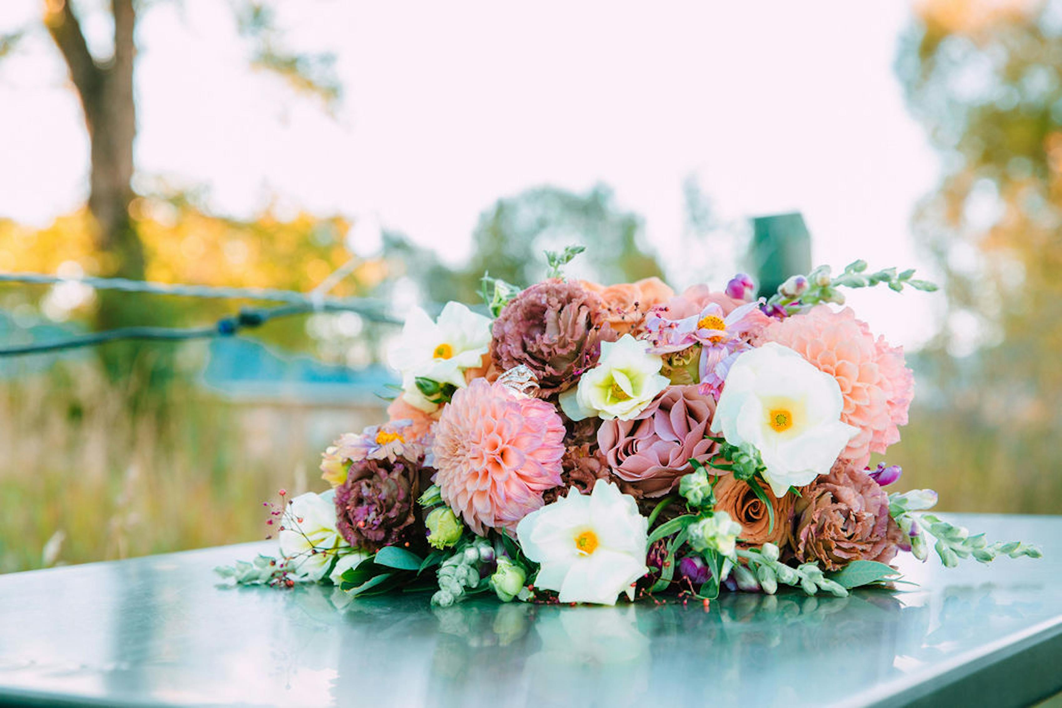 rustic wedding bouquet