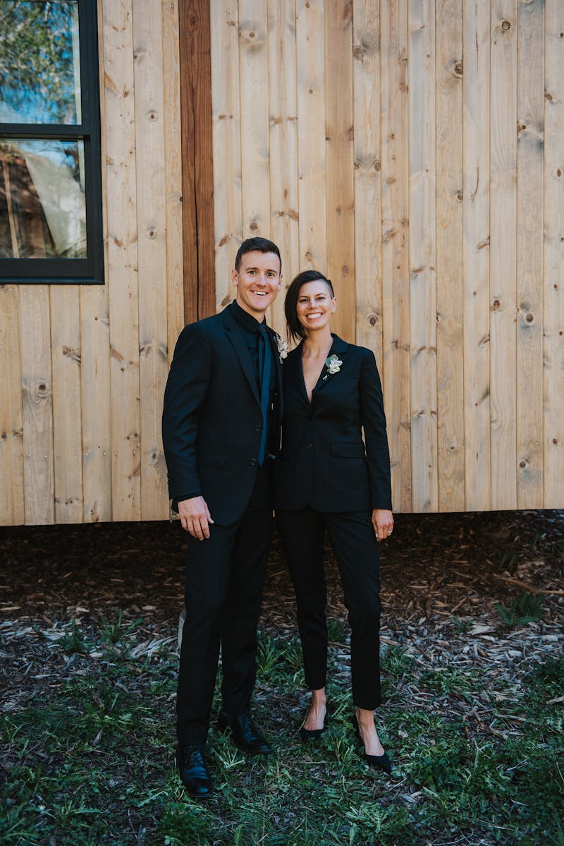black suits for women