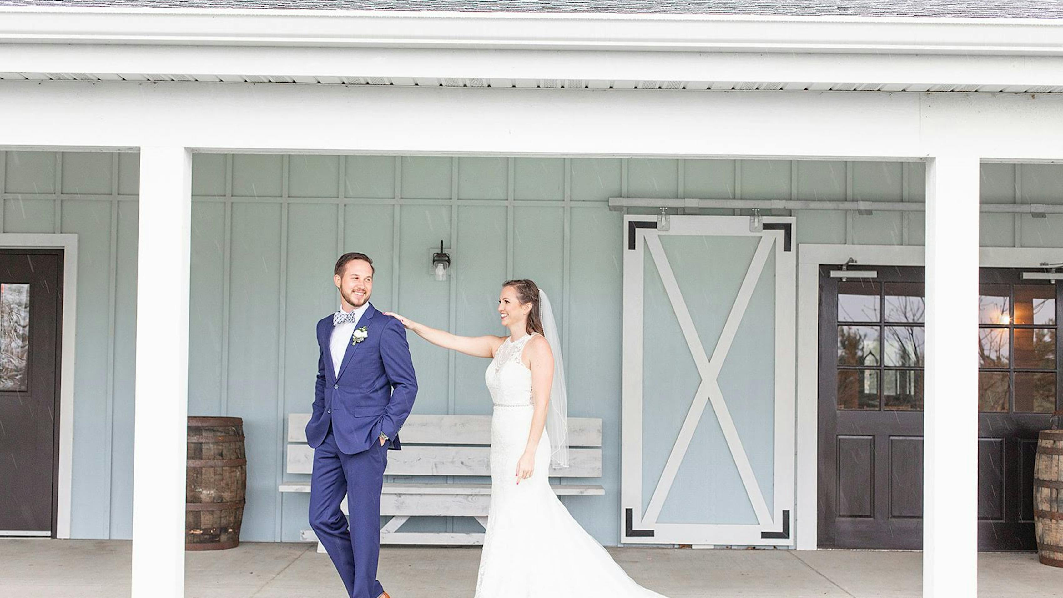 Wedding Day First Look