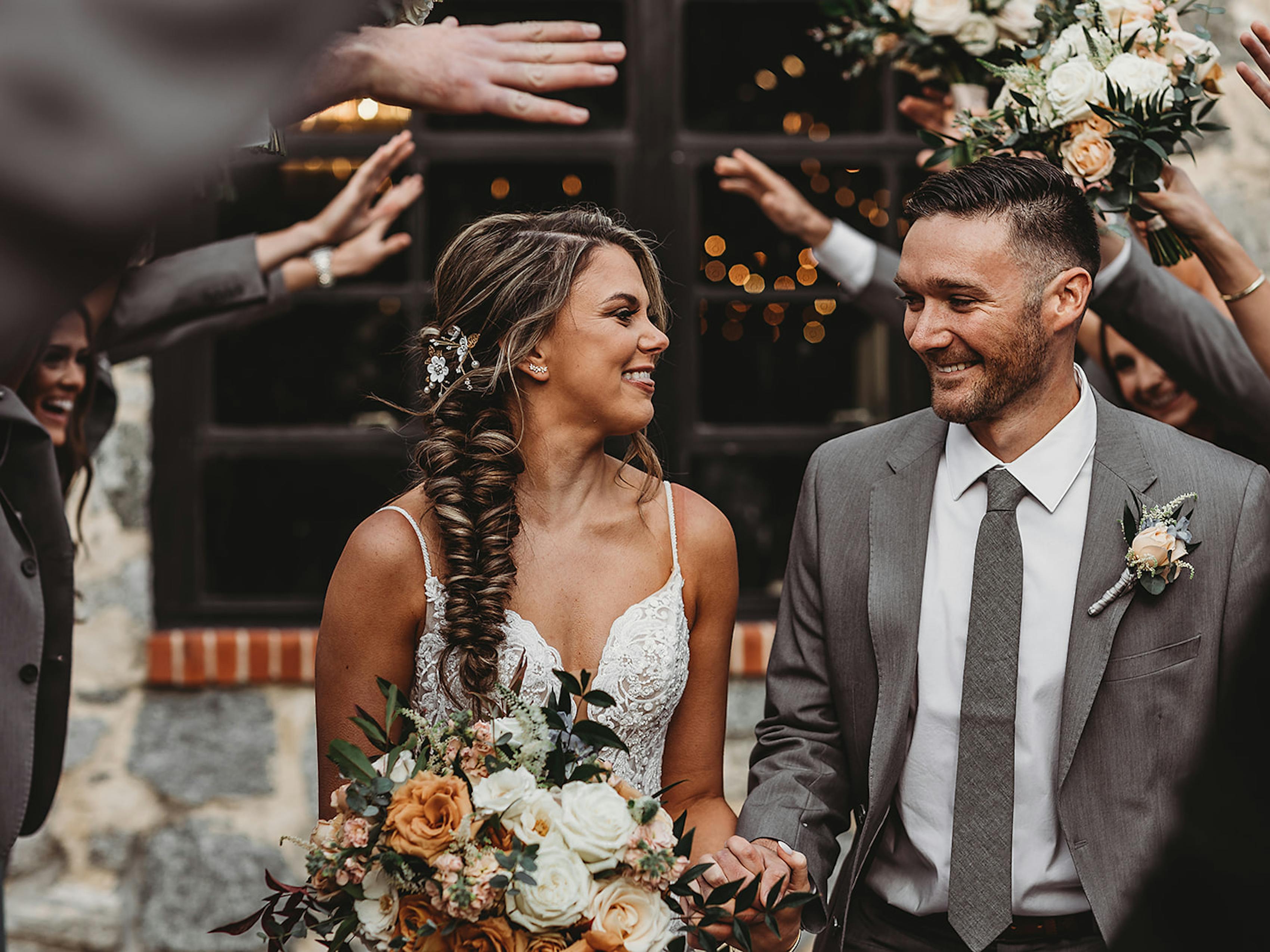 medium gray wedding suits