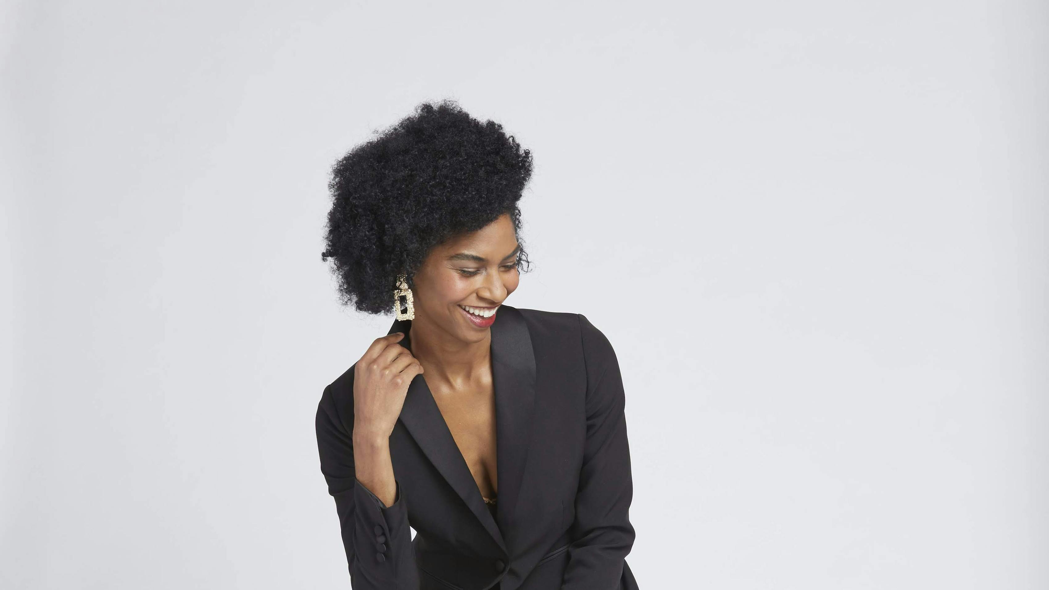 black suit for women