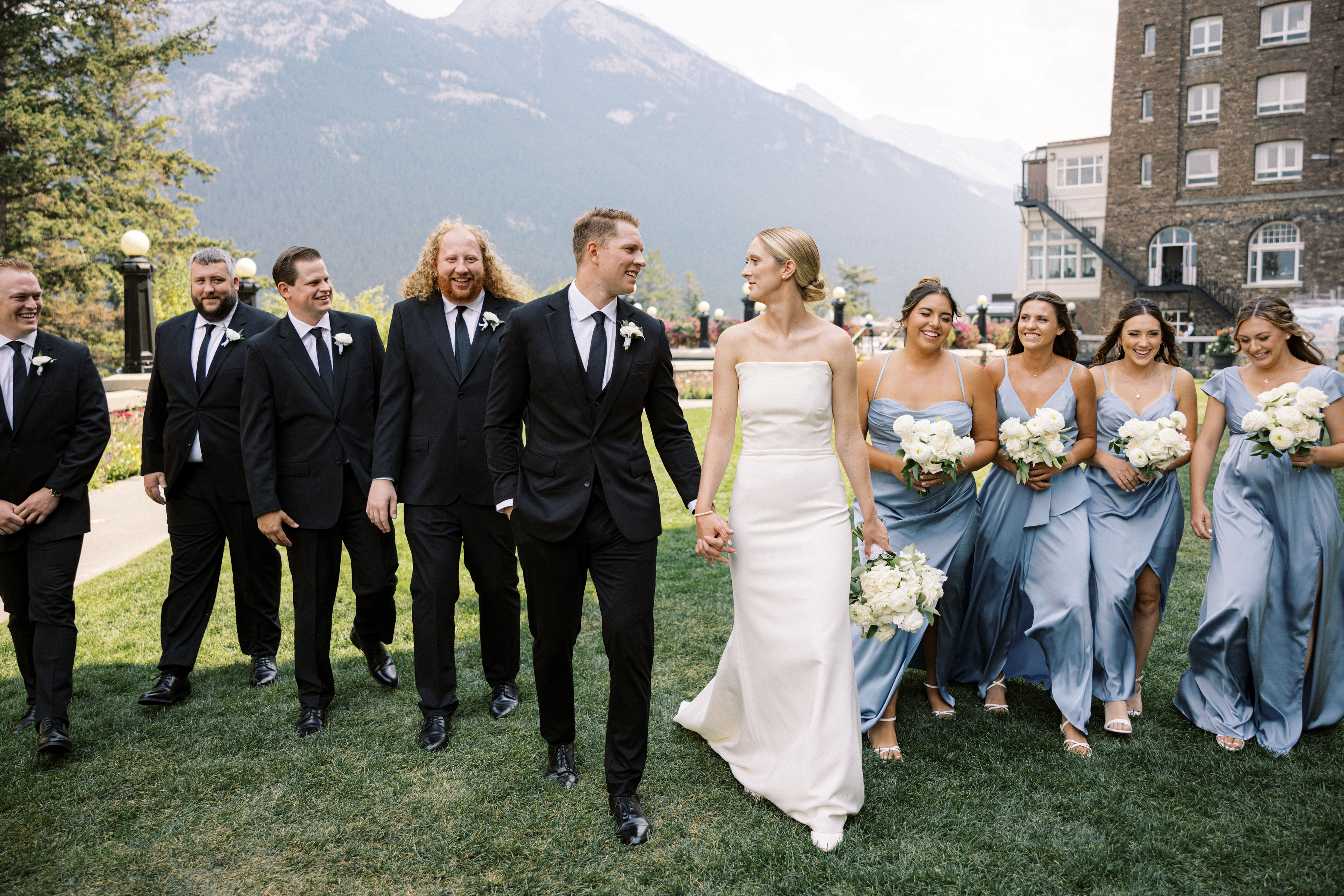 Azazie Suit Pairings ⏐ Bridesmaid Dresses \u0026 Groomsmen Suits