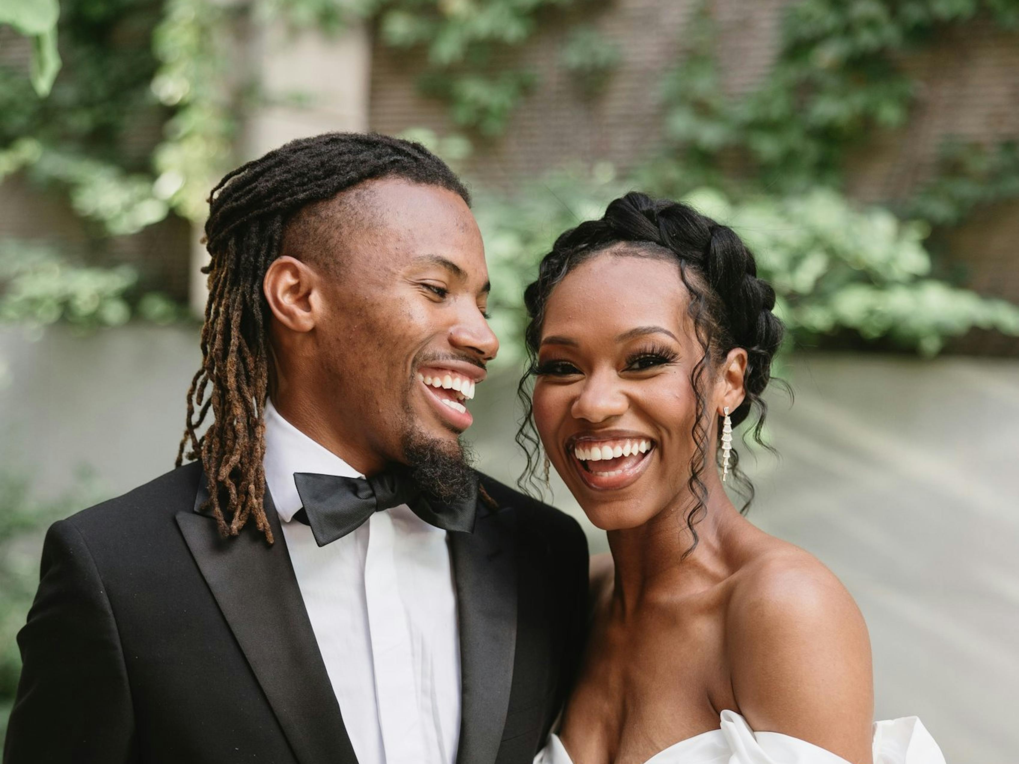 elegant black and red wedding in st louis