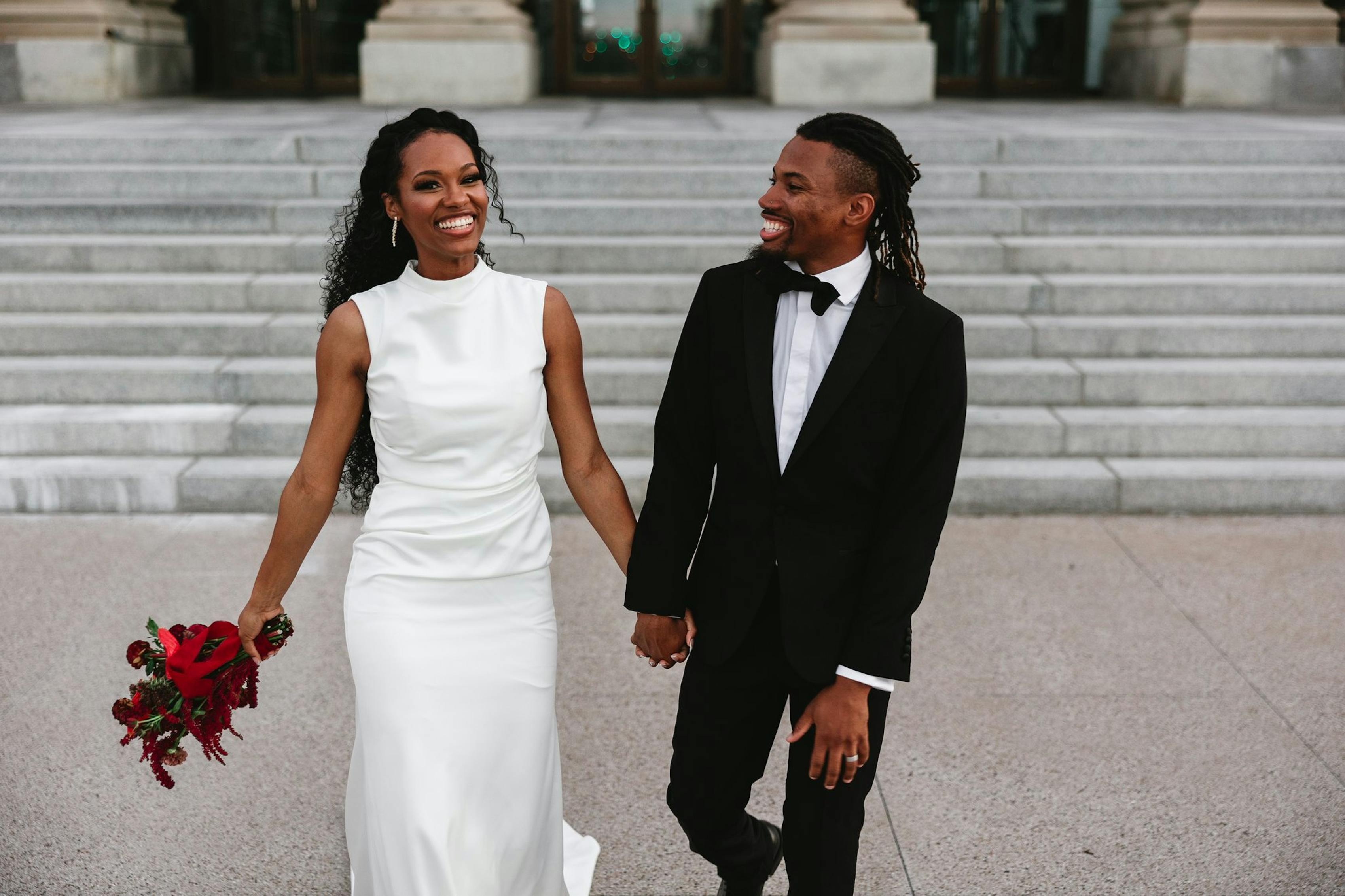 suit shop black tuxedo for romantic wedding