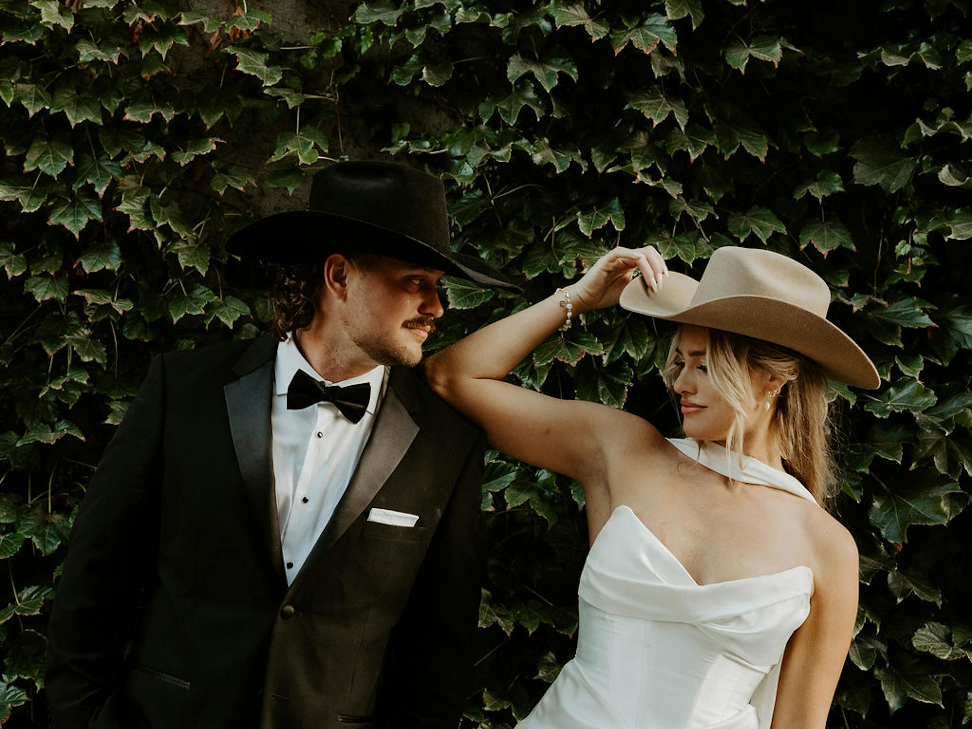 black tie cowboy attire for wedding