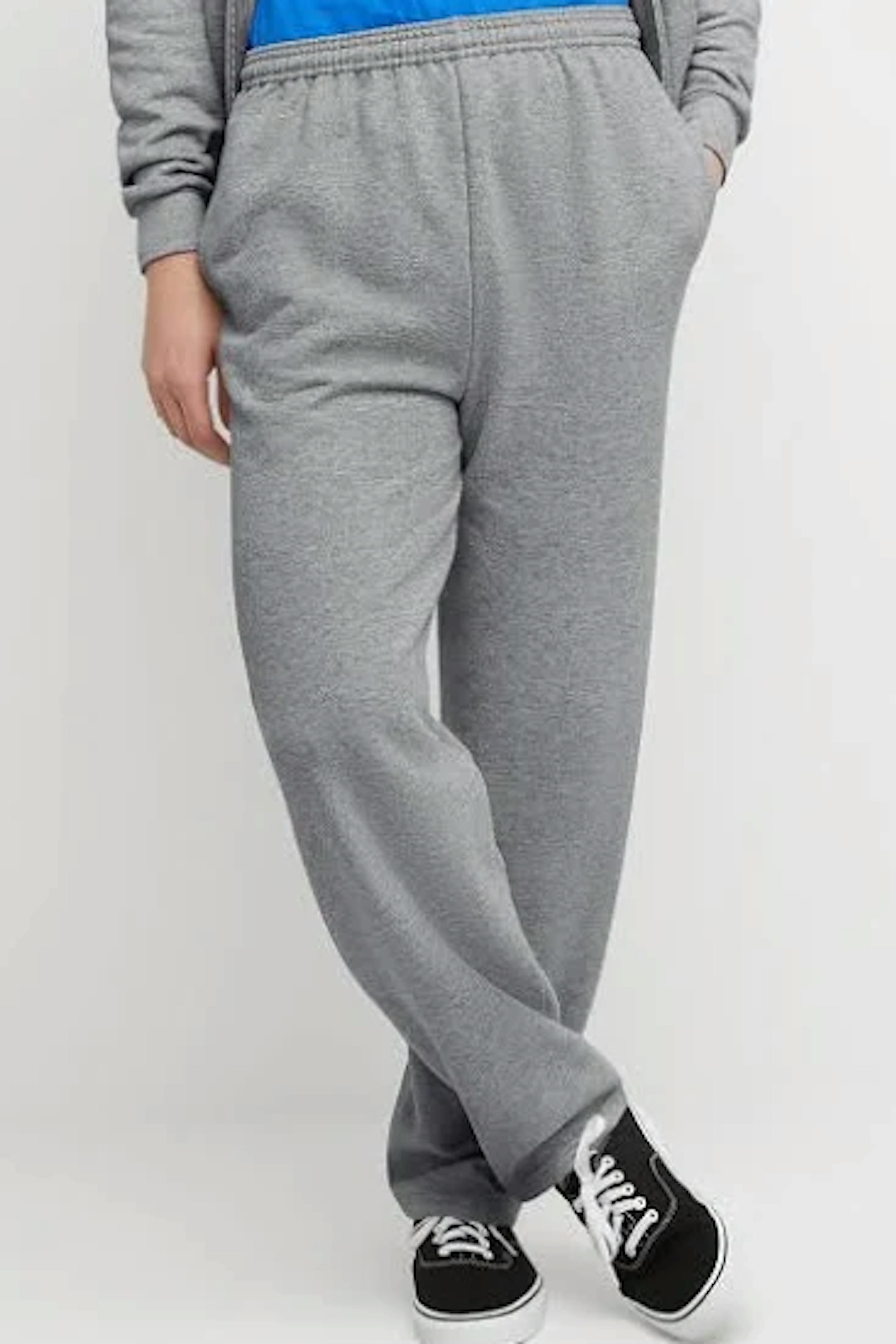 Gray sweatpants