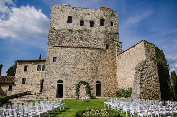 castle wedding in italy