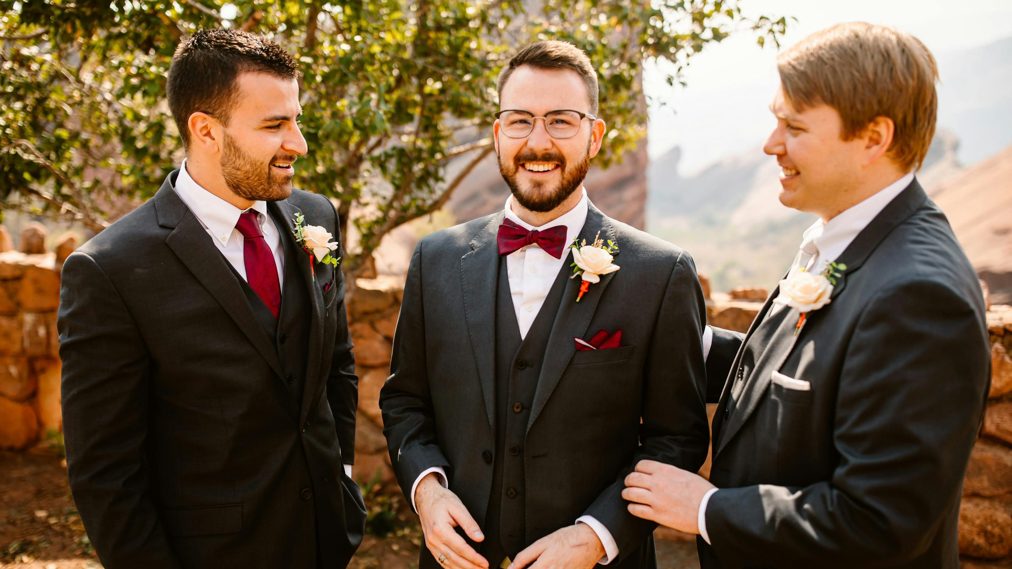 Groomsman and best men