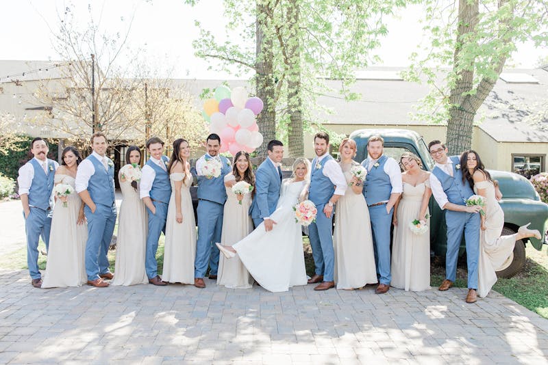 dusty blue wedding suits