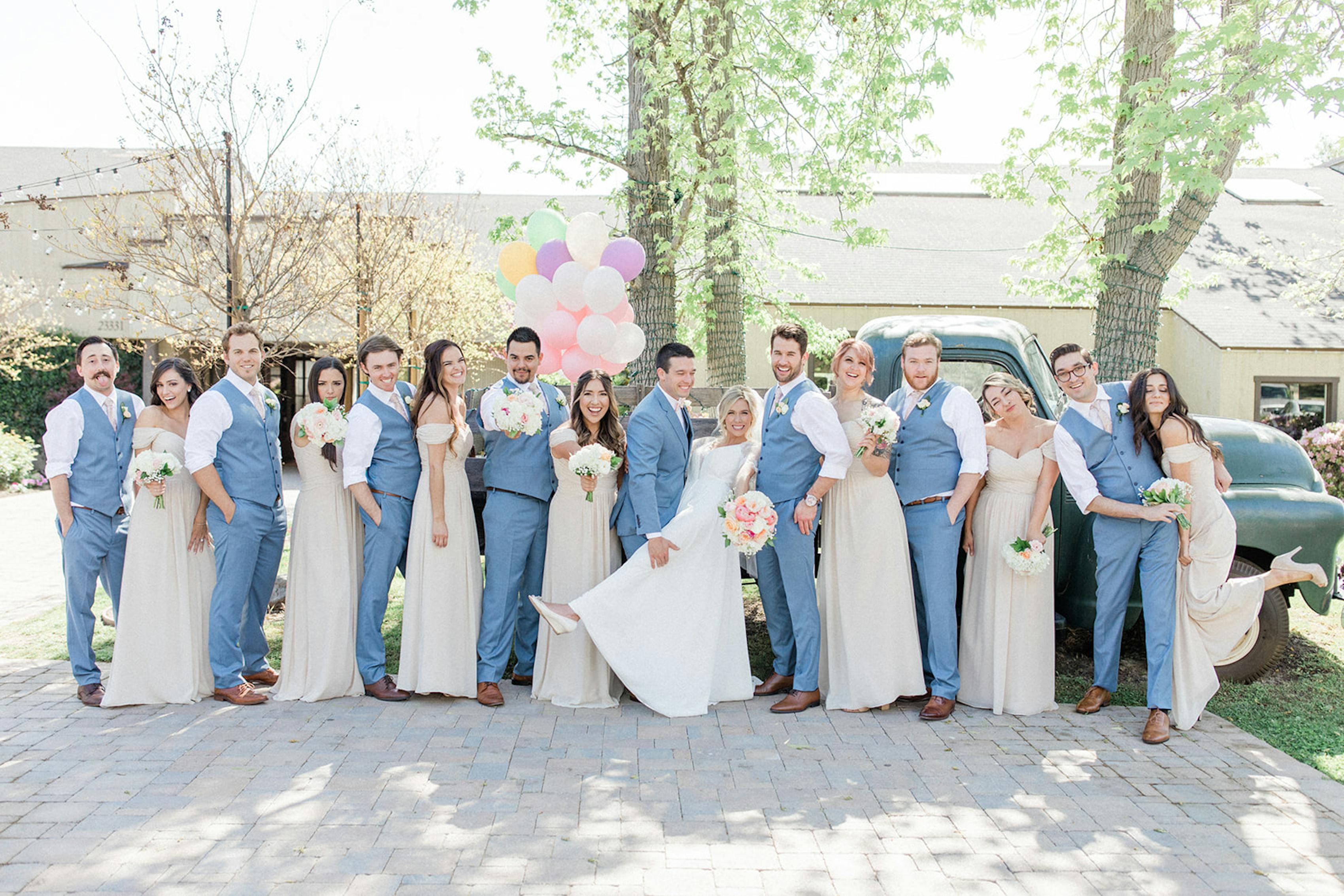 dusty blue wedding suits