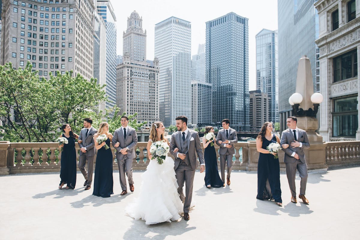 gray wedding suits