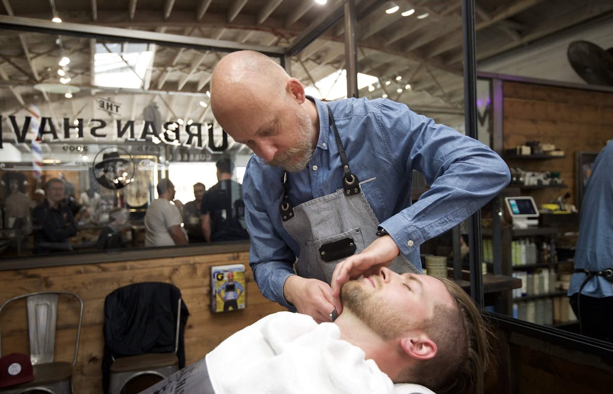 wedding day shave