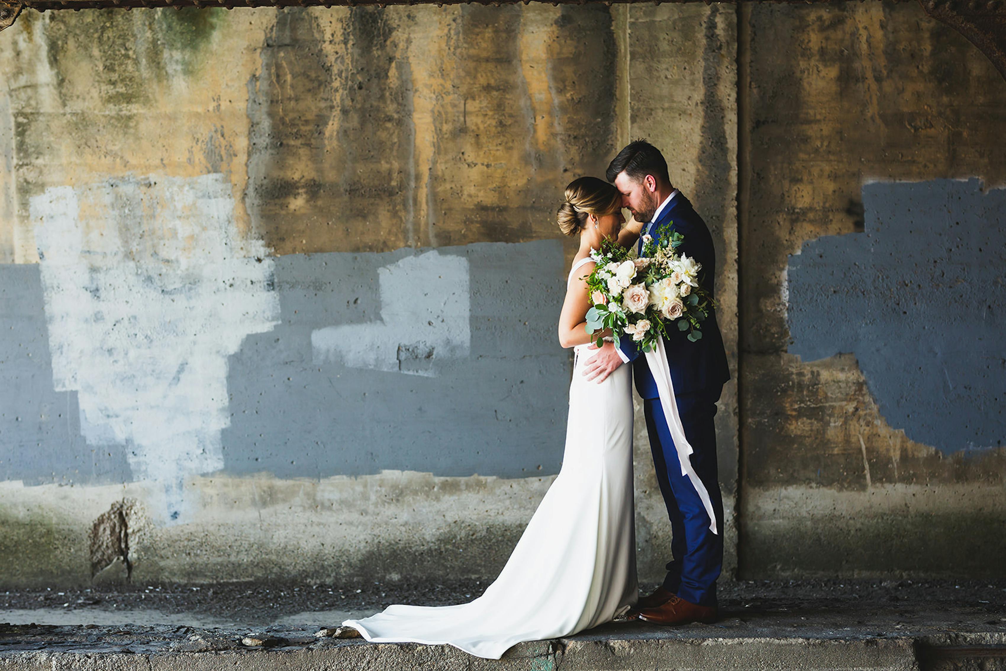 brilliant blue groomsmen suits