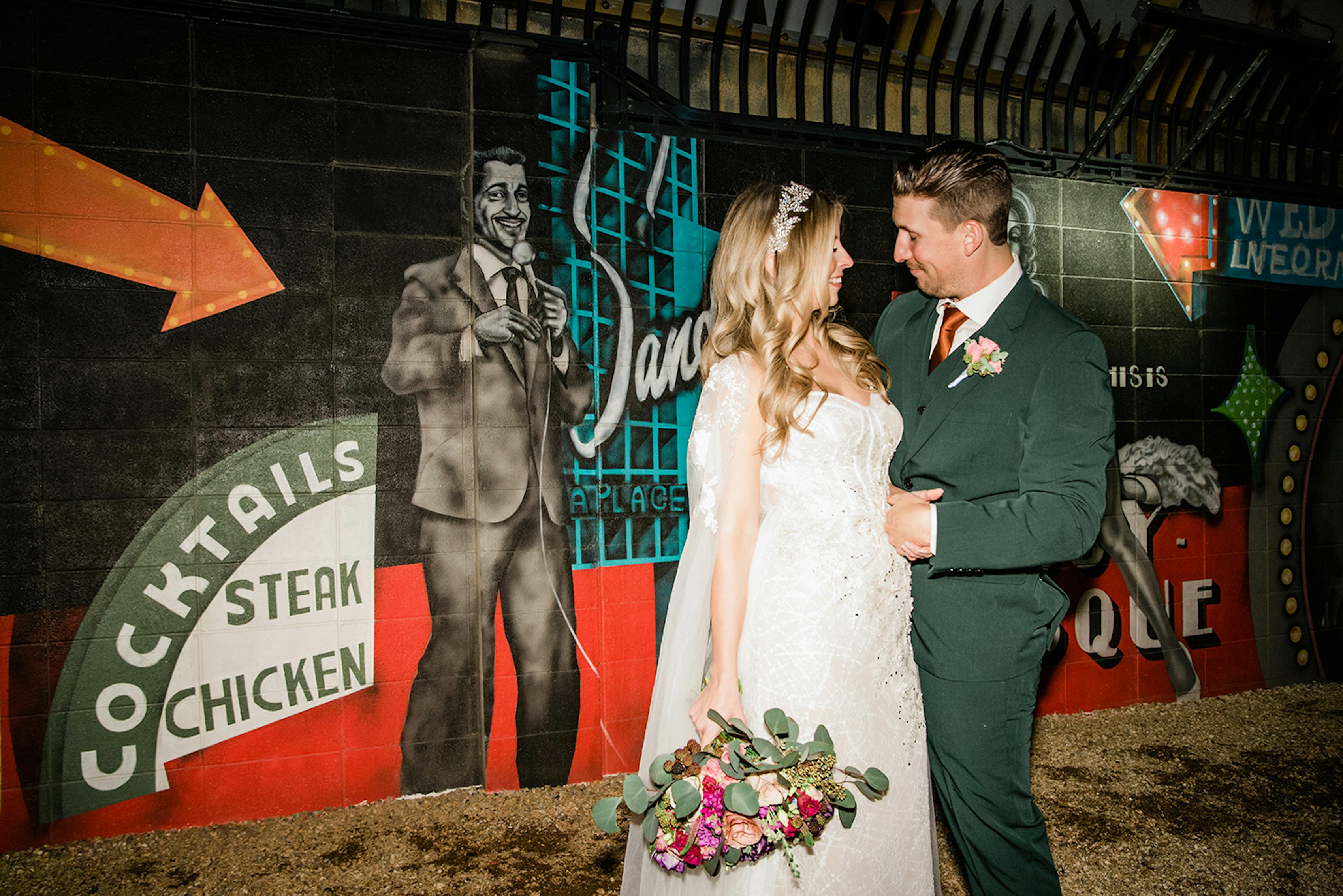 hunter green groom's suits