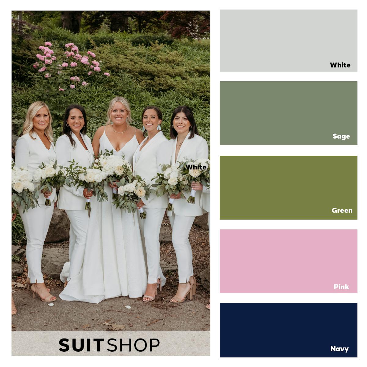 spring wedding color schemes