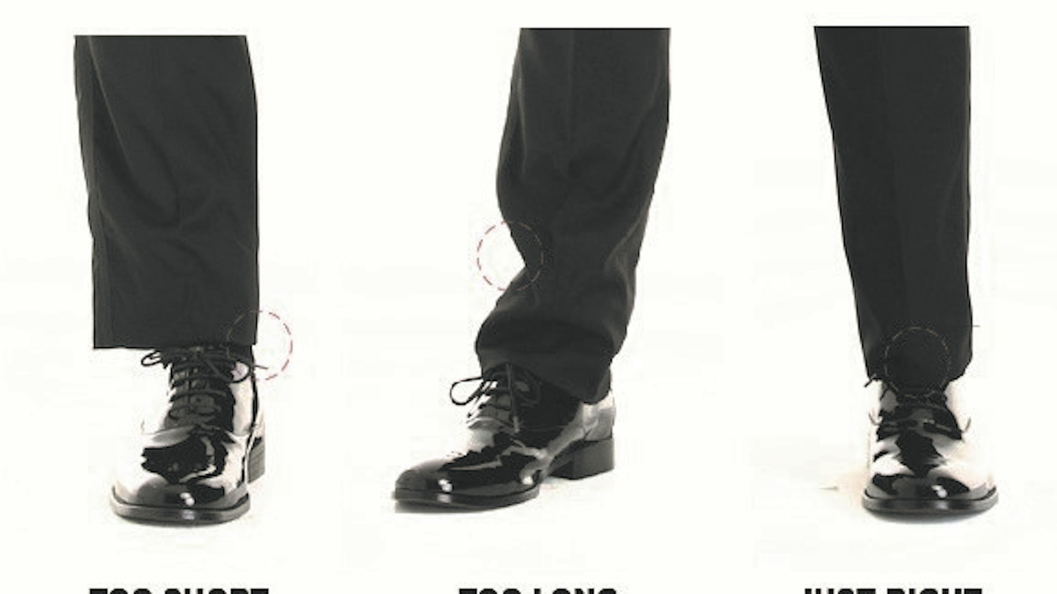 Wedding Tuxedo Pant Length