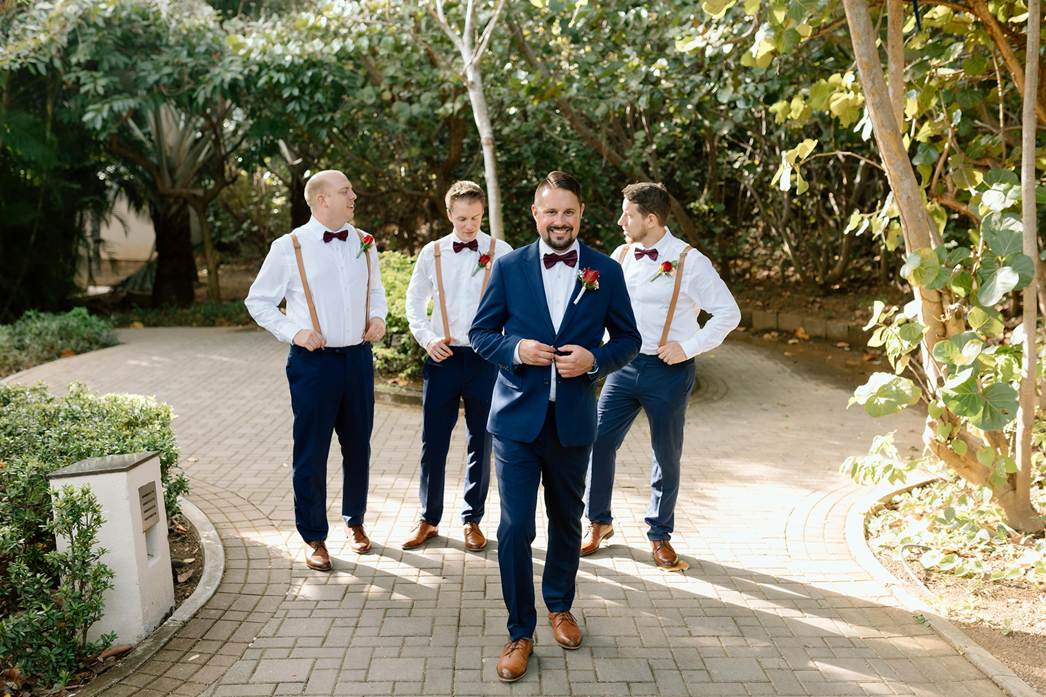 suspenders for weddings