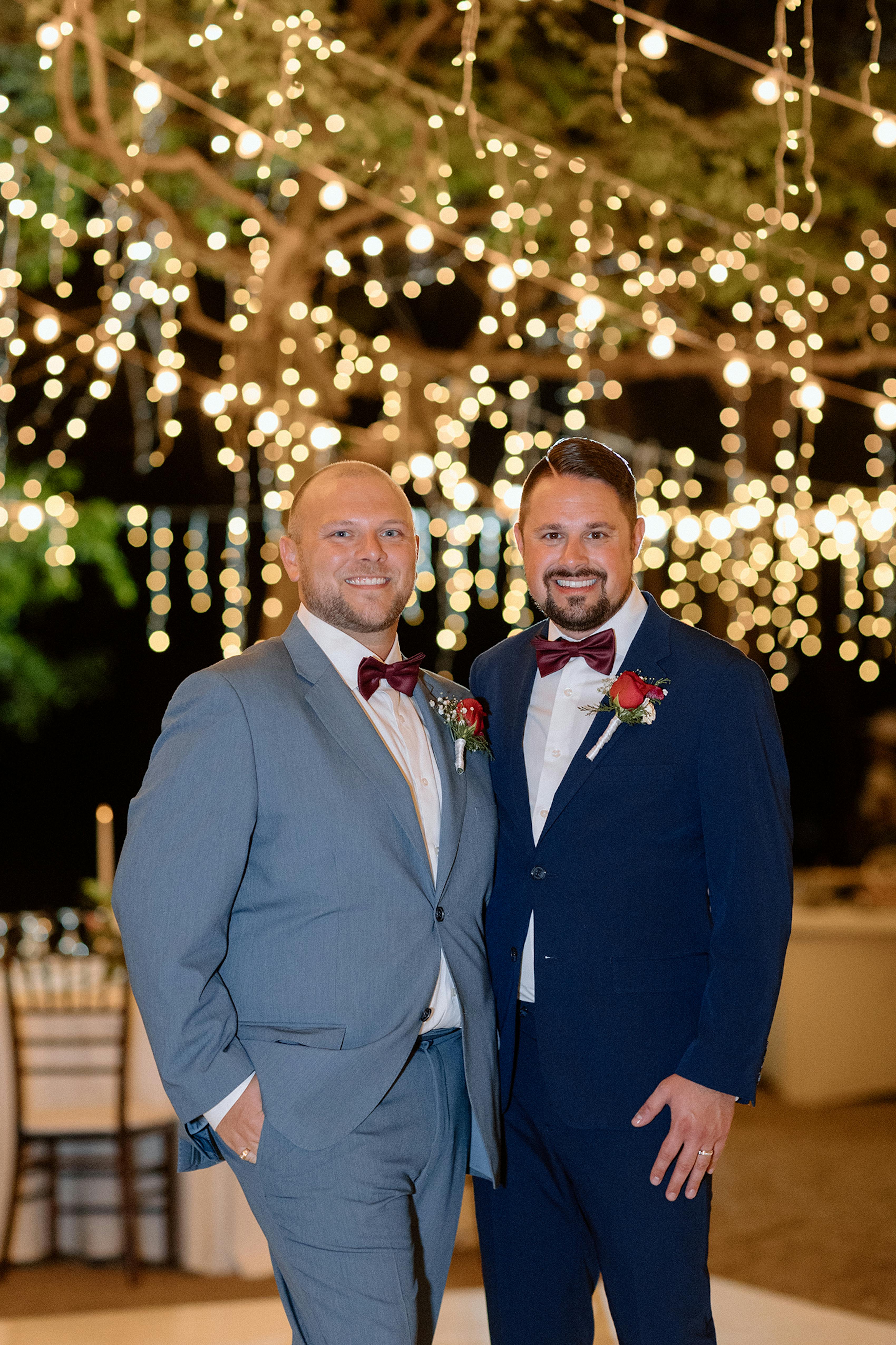 blue wedding suits for grooms