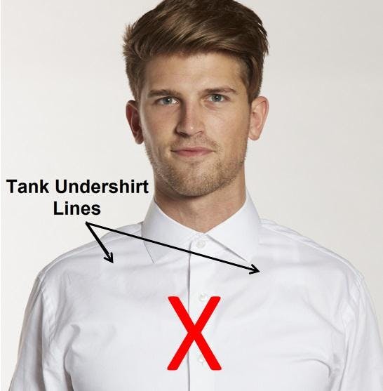 Tank Tops Under Dress Shirts - Cool or Not Cool?