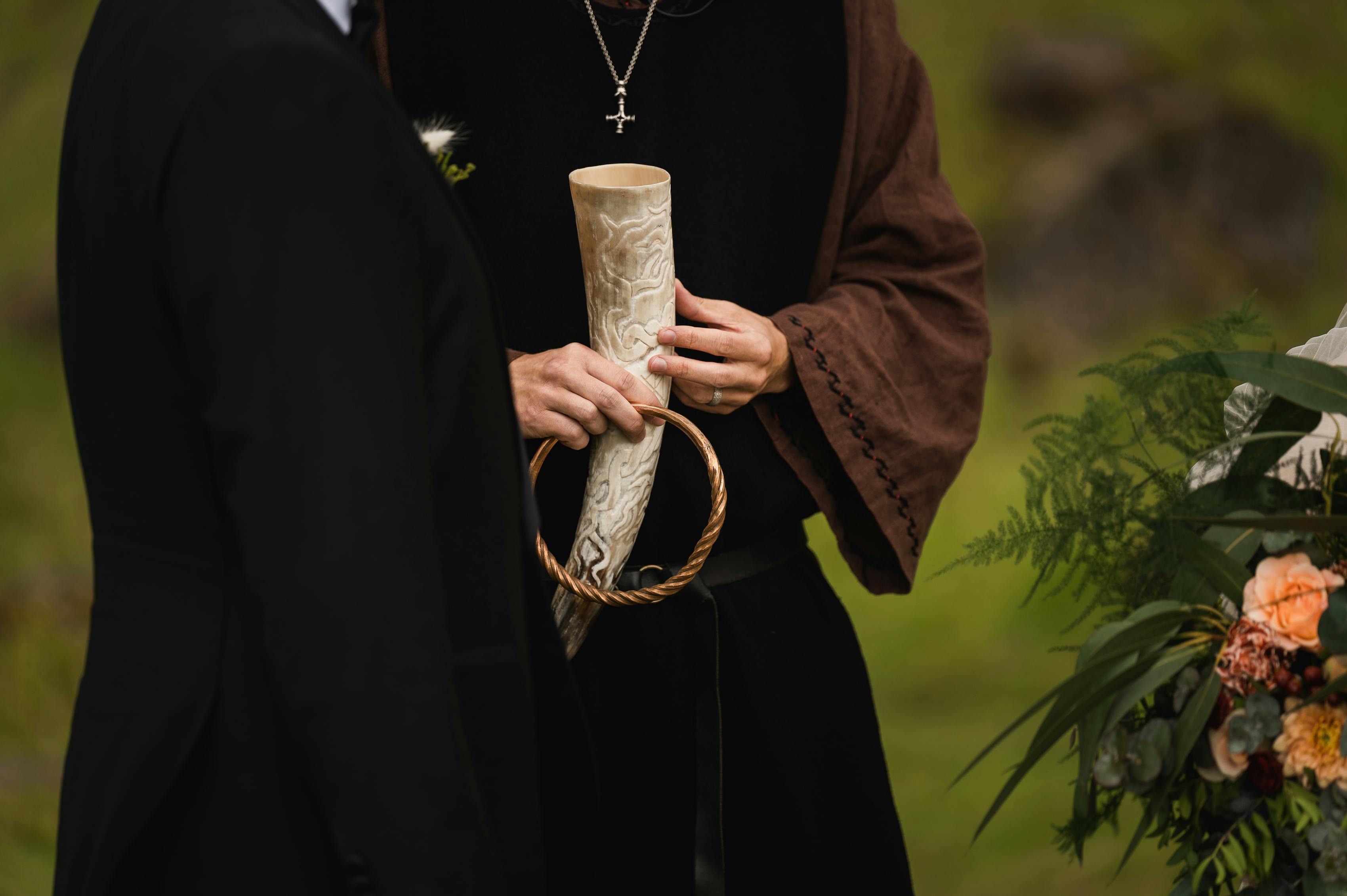 pagan Ásatrú wedding ceremony