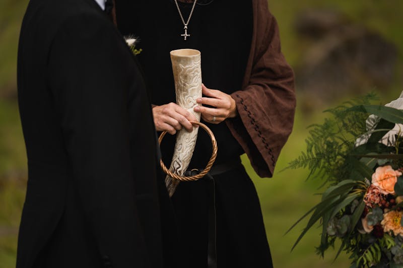 pagan Ásatrú wedding ceremony