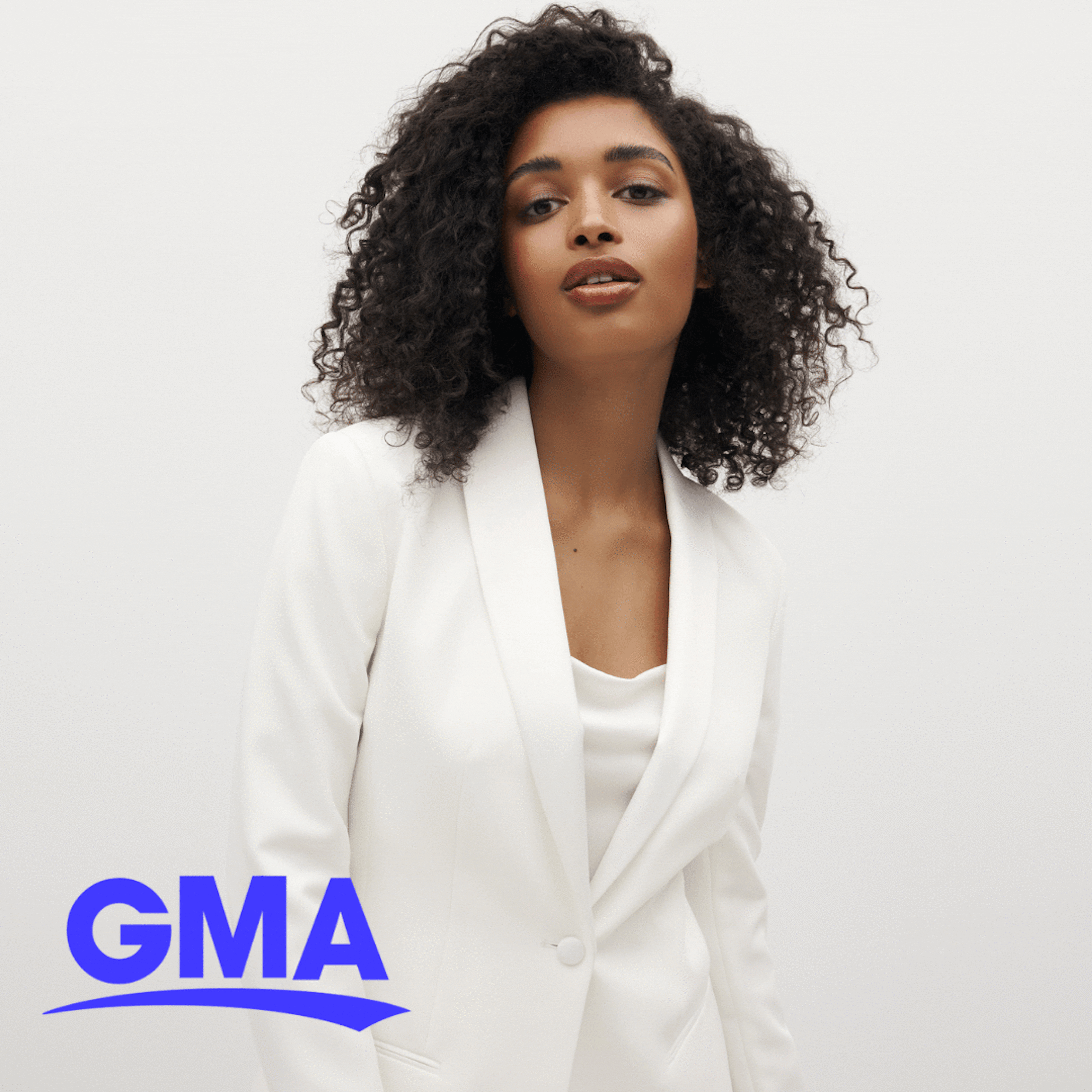 Women's White Tuxedo on Good Morning America