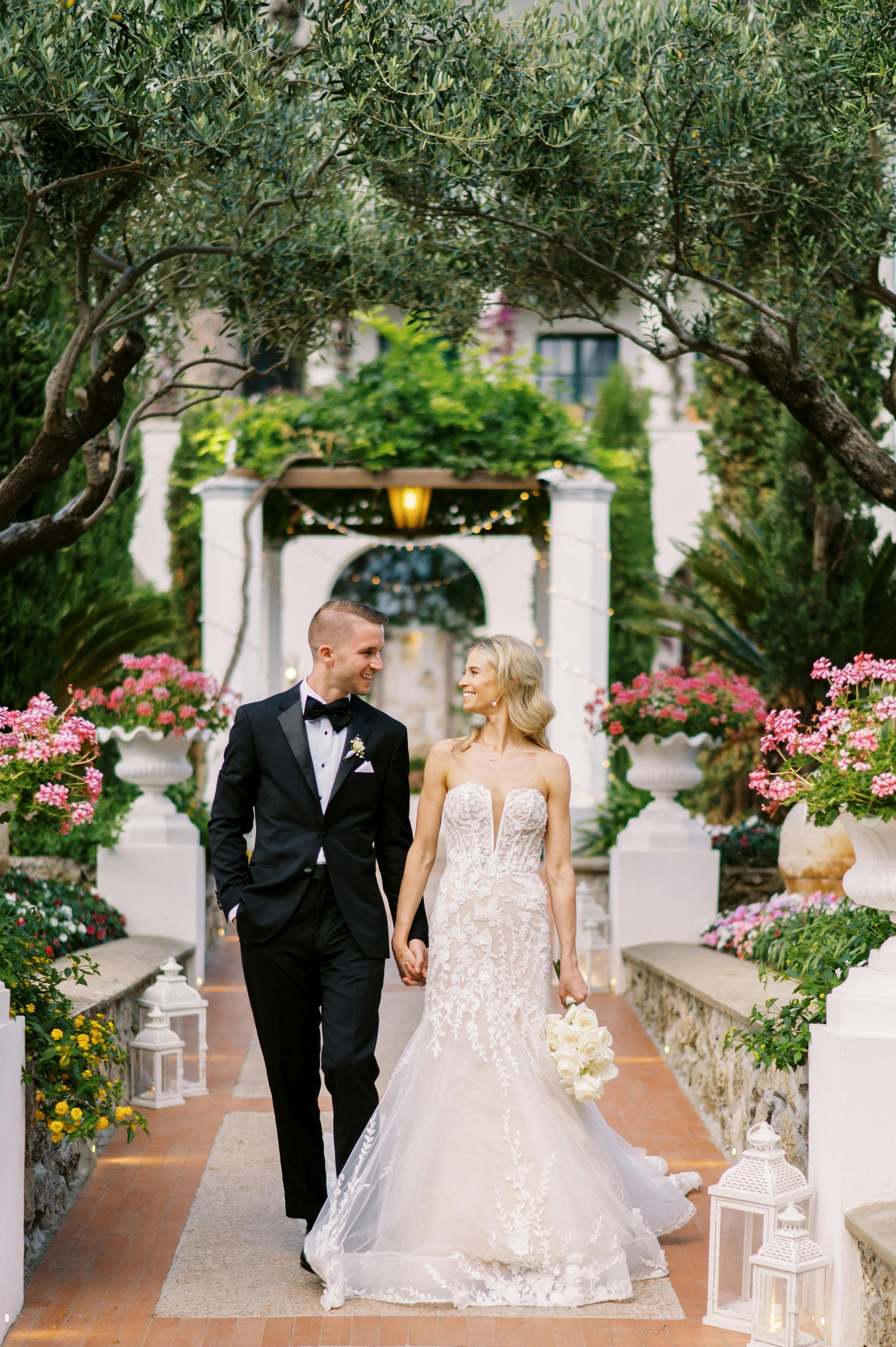 Black Tie Garden Wedding