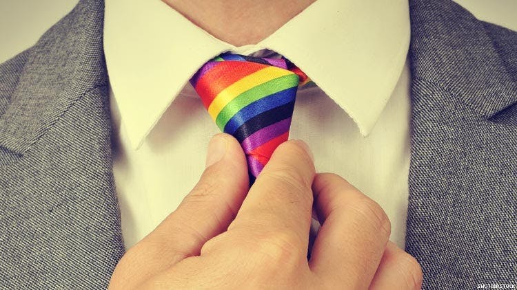 rainbow tie 