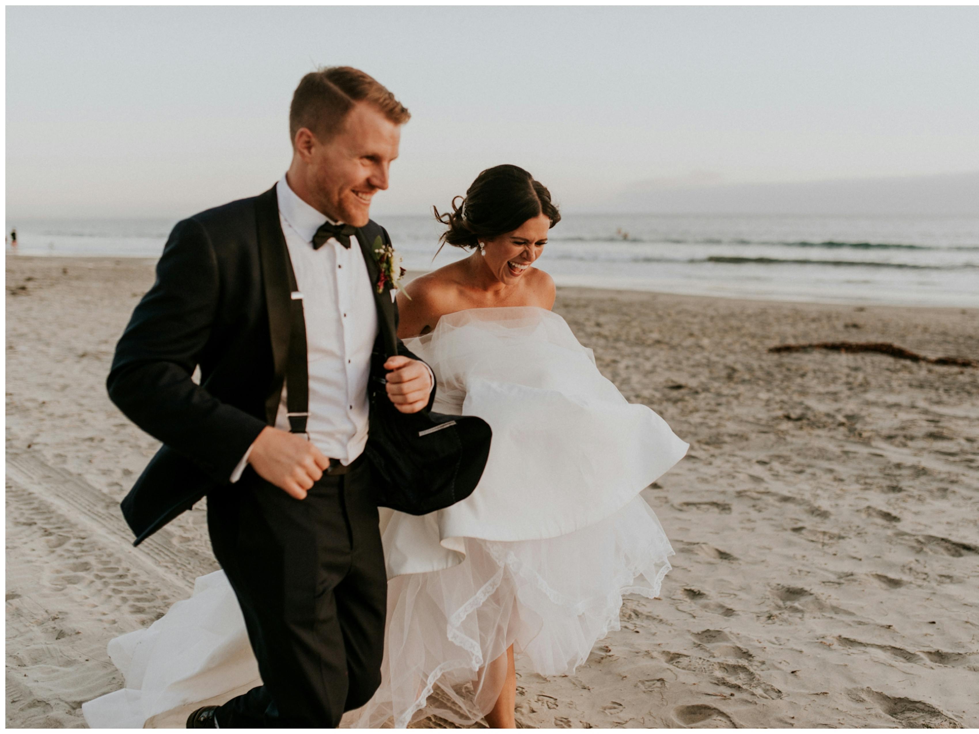 navy blue tuxedo wedding attire