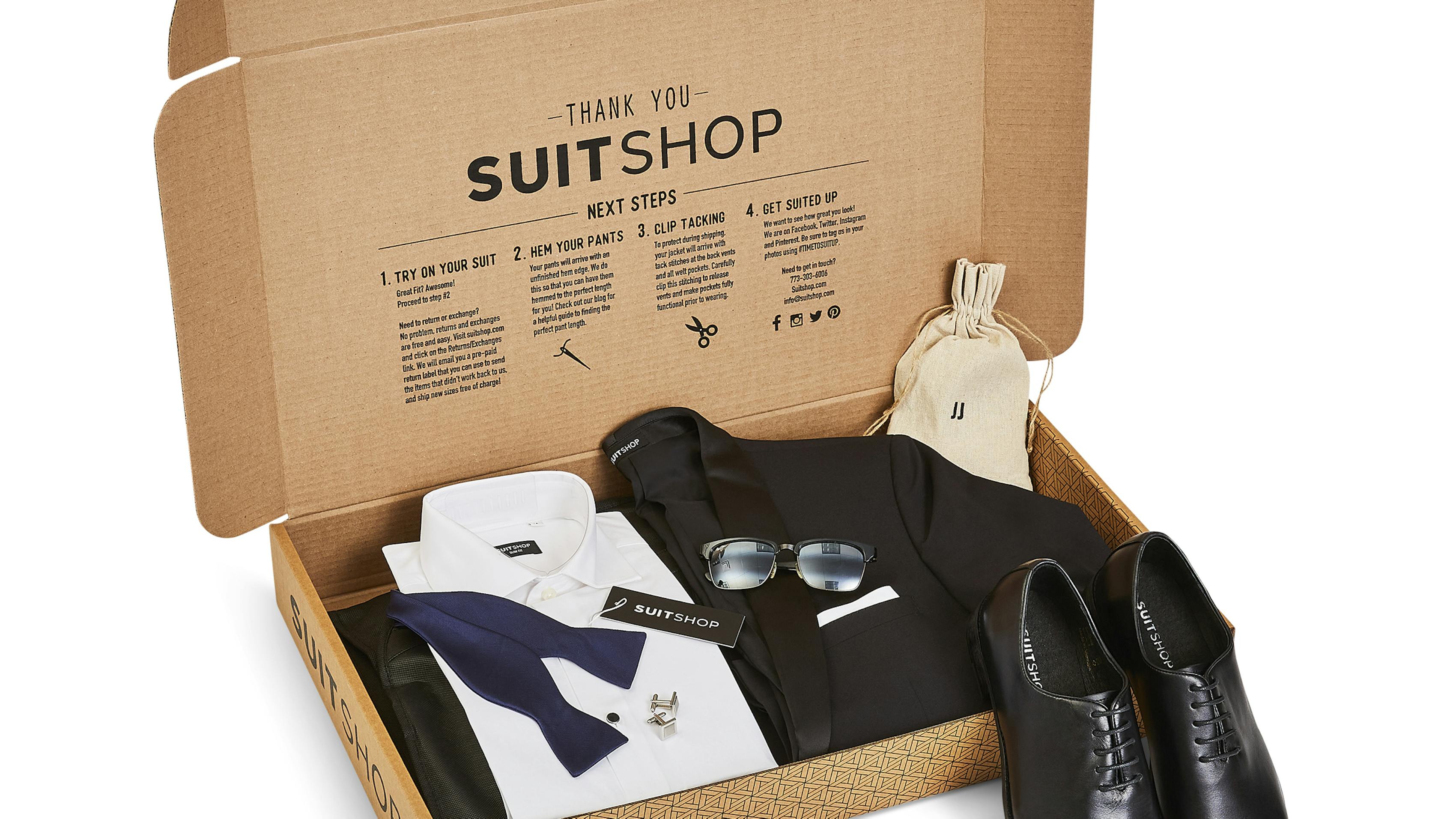 order a great fitting suit at home